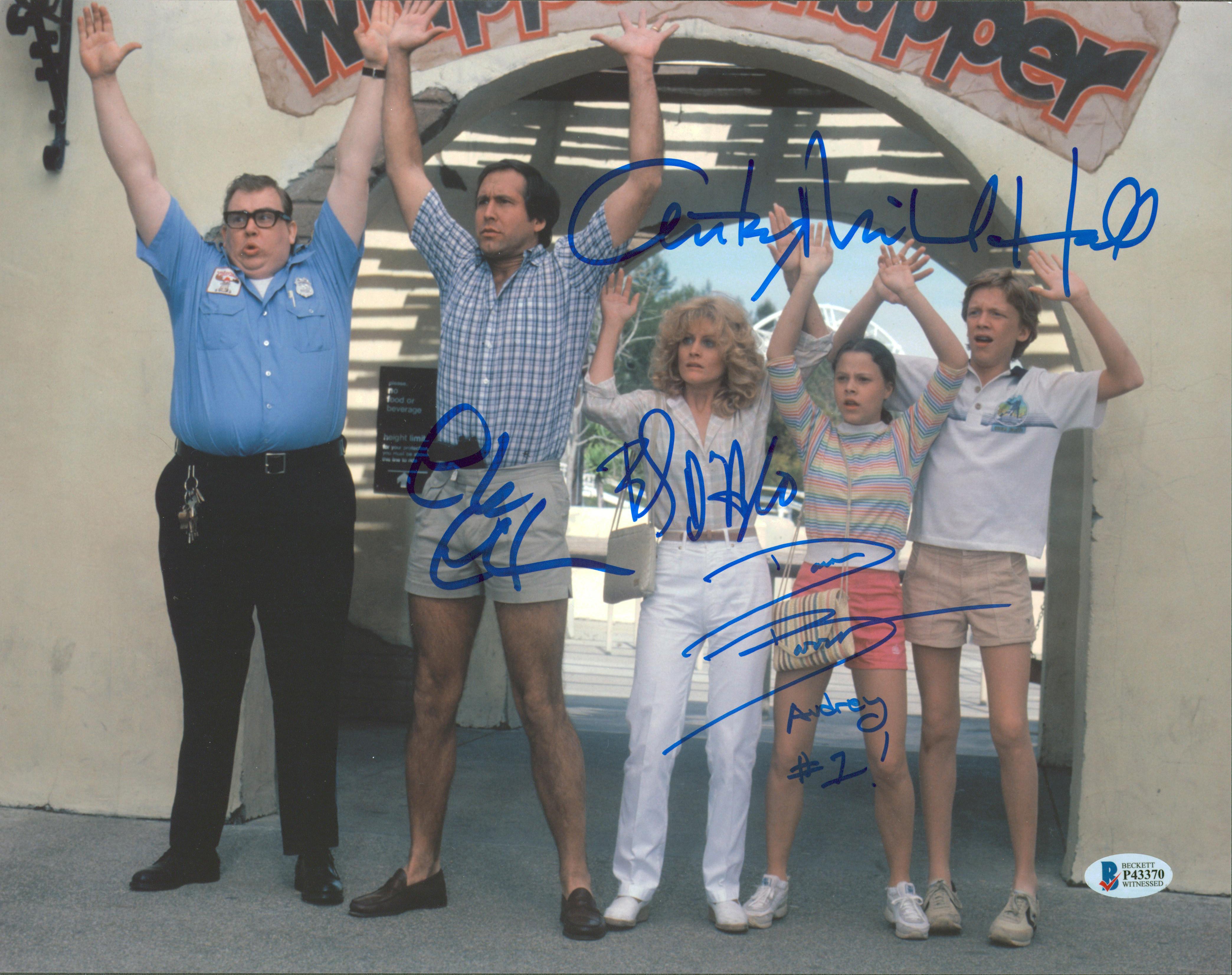 Vacation (4) Chase, D'Angelo, Hall & Barron Signed 11x14 Photo BAS Wit #P43370