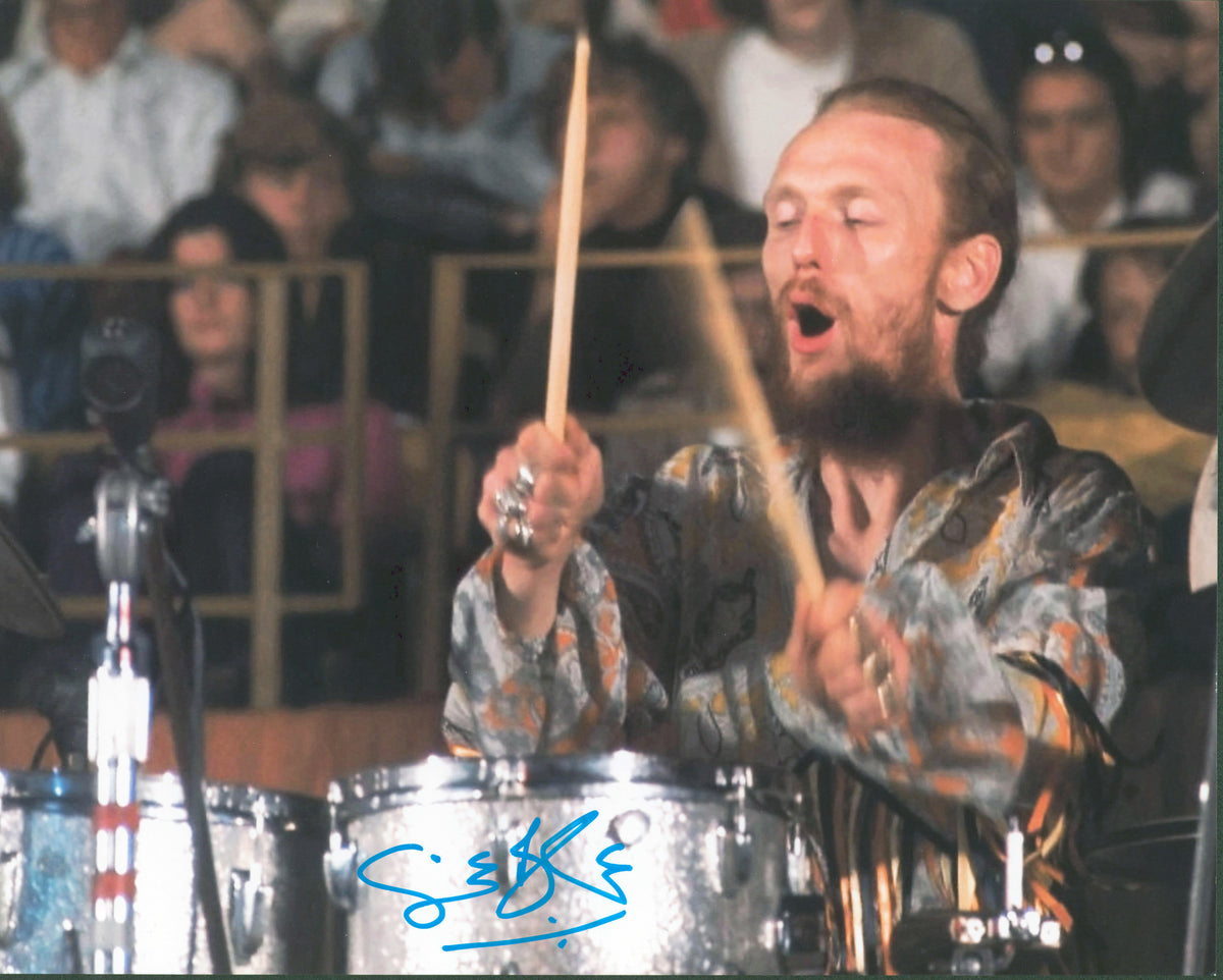 Ginger Baker Cream Authentic Signed 11x14 Photo Autographed JSA #EE57673