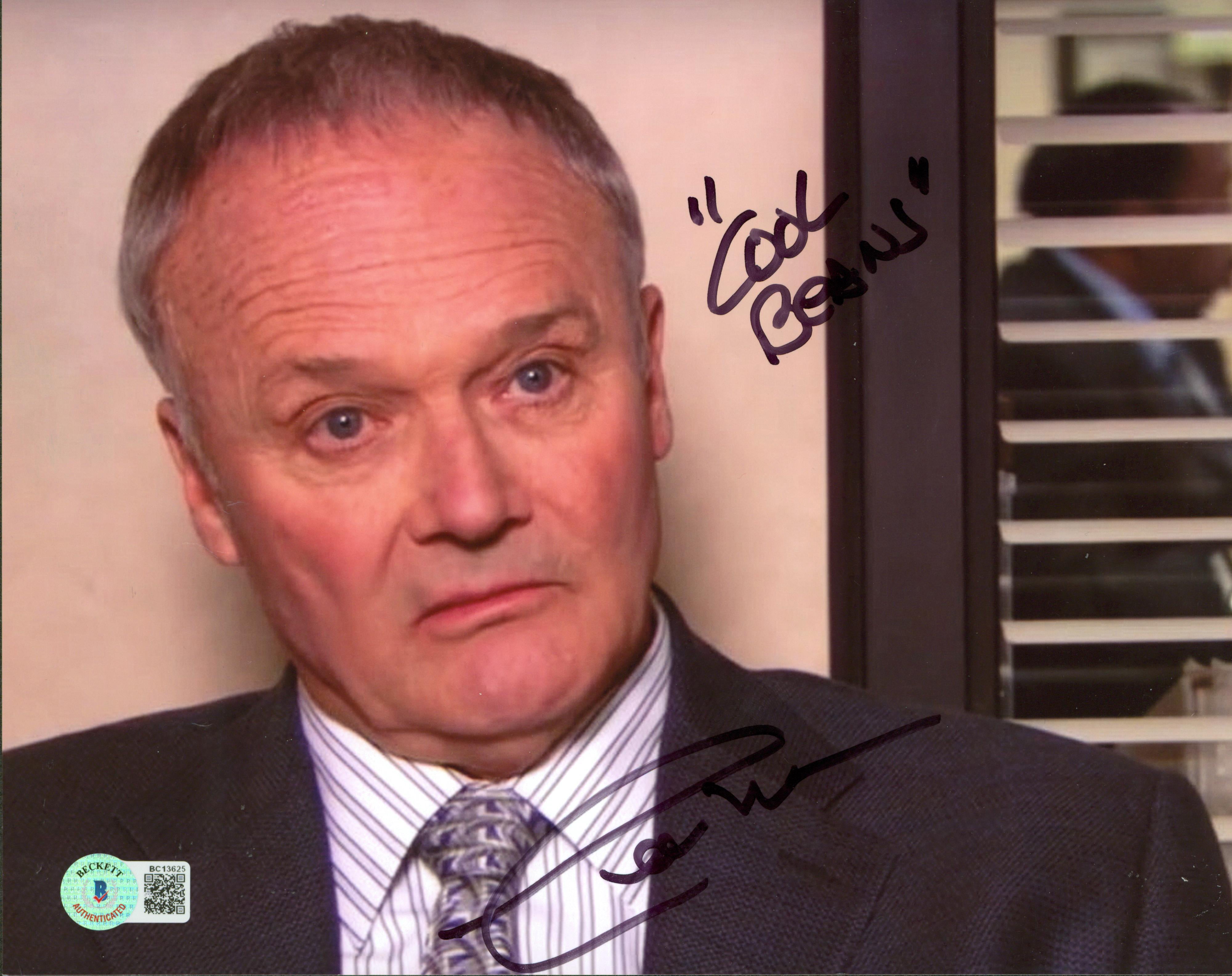 Creed Bratton The Office "Cool Beans" Authentic Signed 8x10 Photo BAS #BC13625