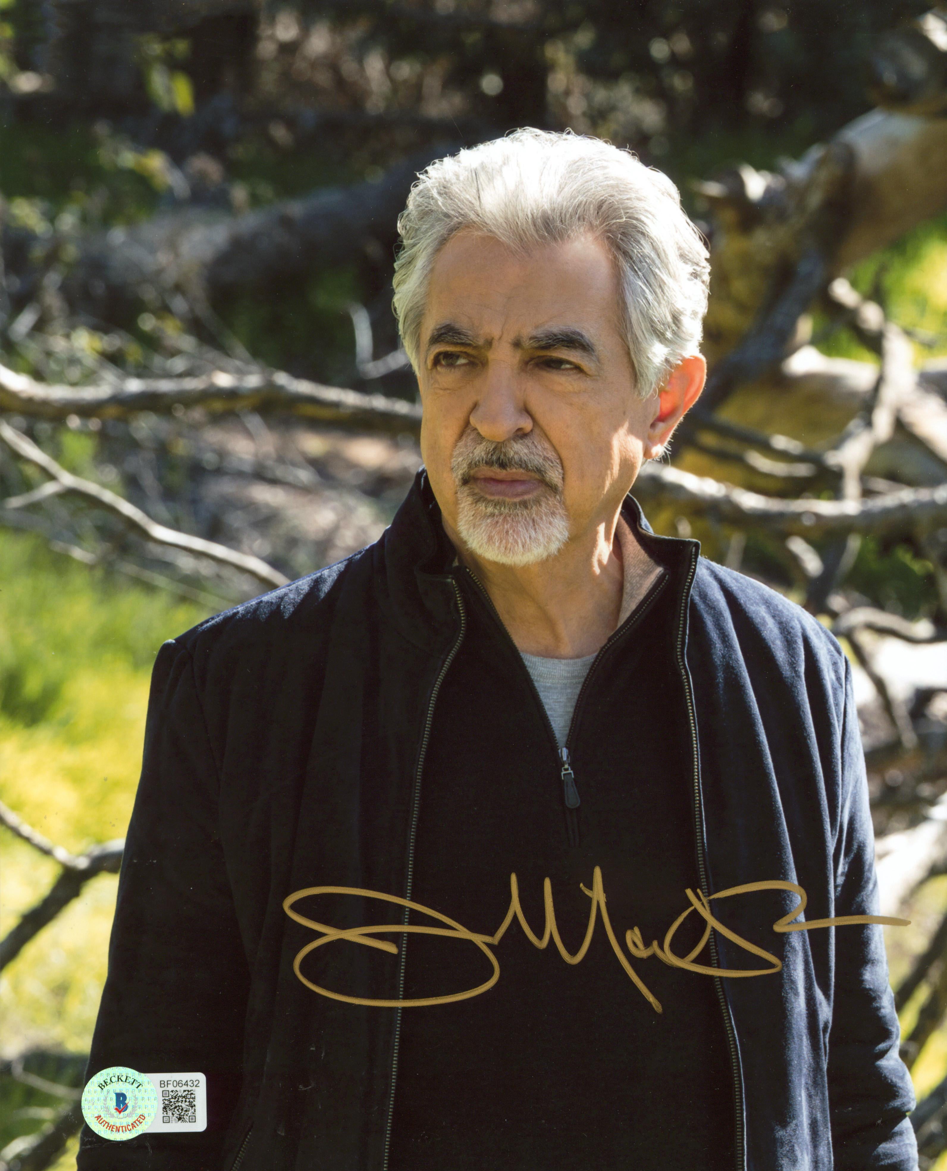 Joe Mantegna Criminal Minds Authentic Signed 8x10 Photo Autographed BAS #BF06432