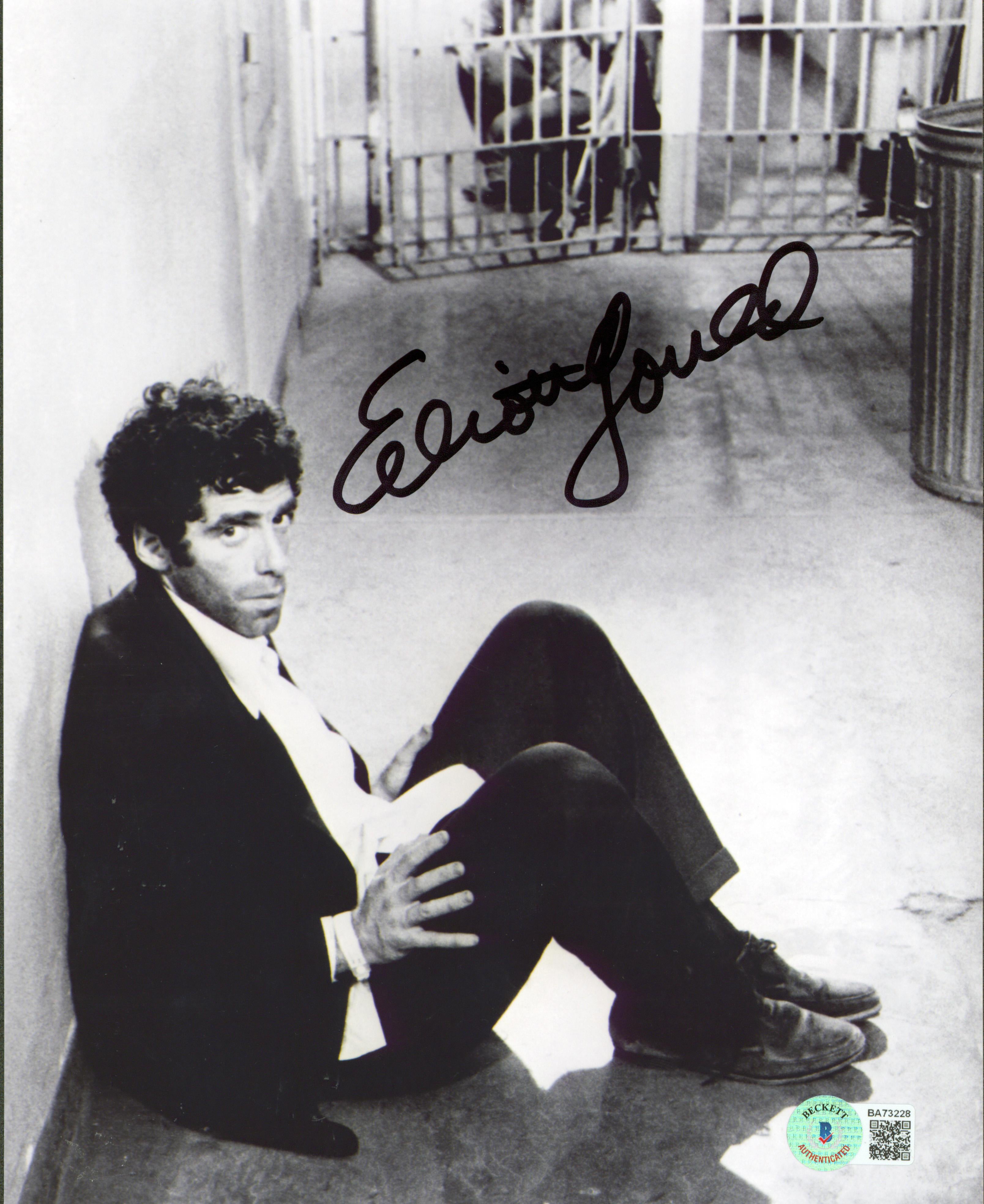 Elliott Gould The Long Goodbye Authentic Signed 8x10 Photo BAS #BA73228