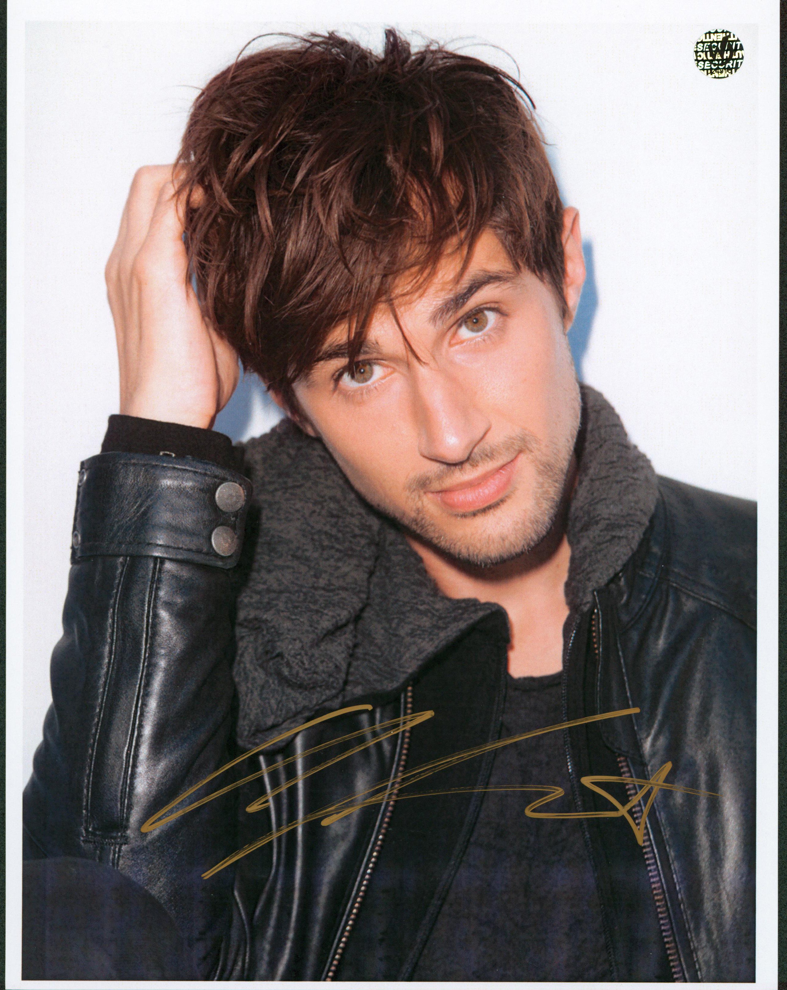 Andrew J. West The Walking Dead Authentic Signed 8x10 Photo Wizard World 3