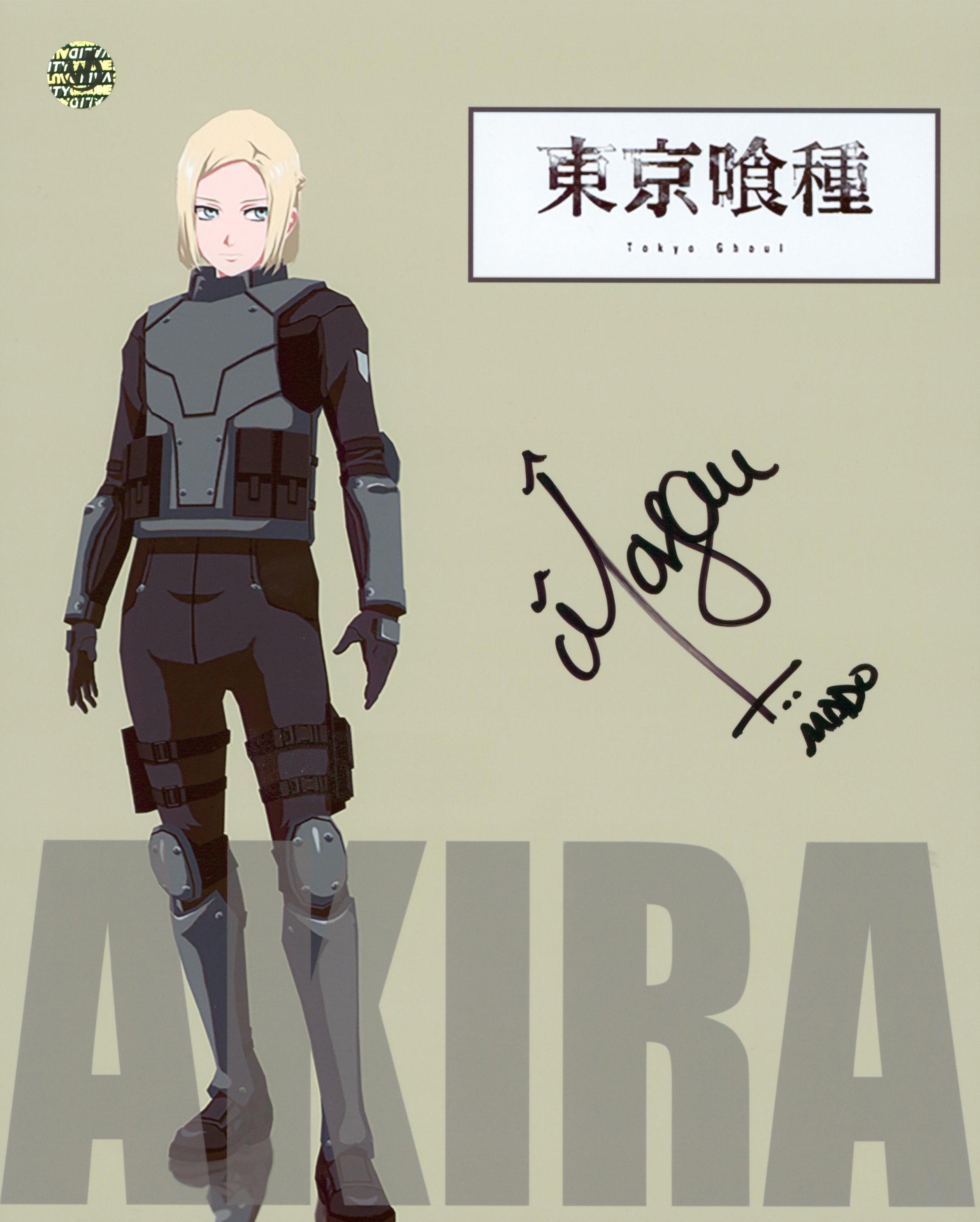 Morgan Laure Tokyo Ghoul "MADO" Authentic Signed 8x10 Photo Wizard World