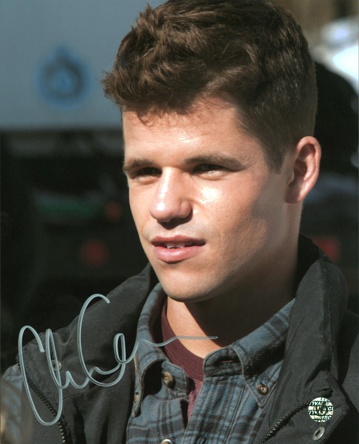 Charlie Carver Teen Wolf Authentic Signed 8x10 Photo Autographed Wizard World 2