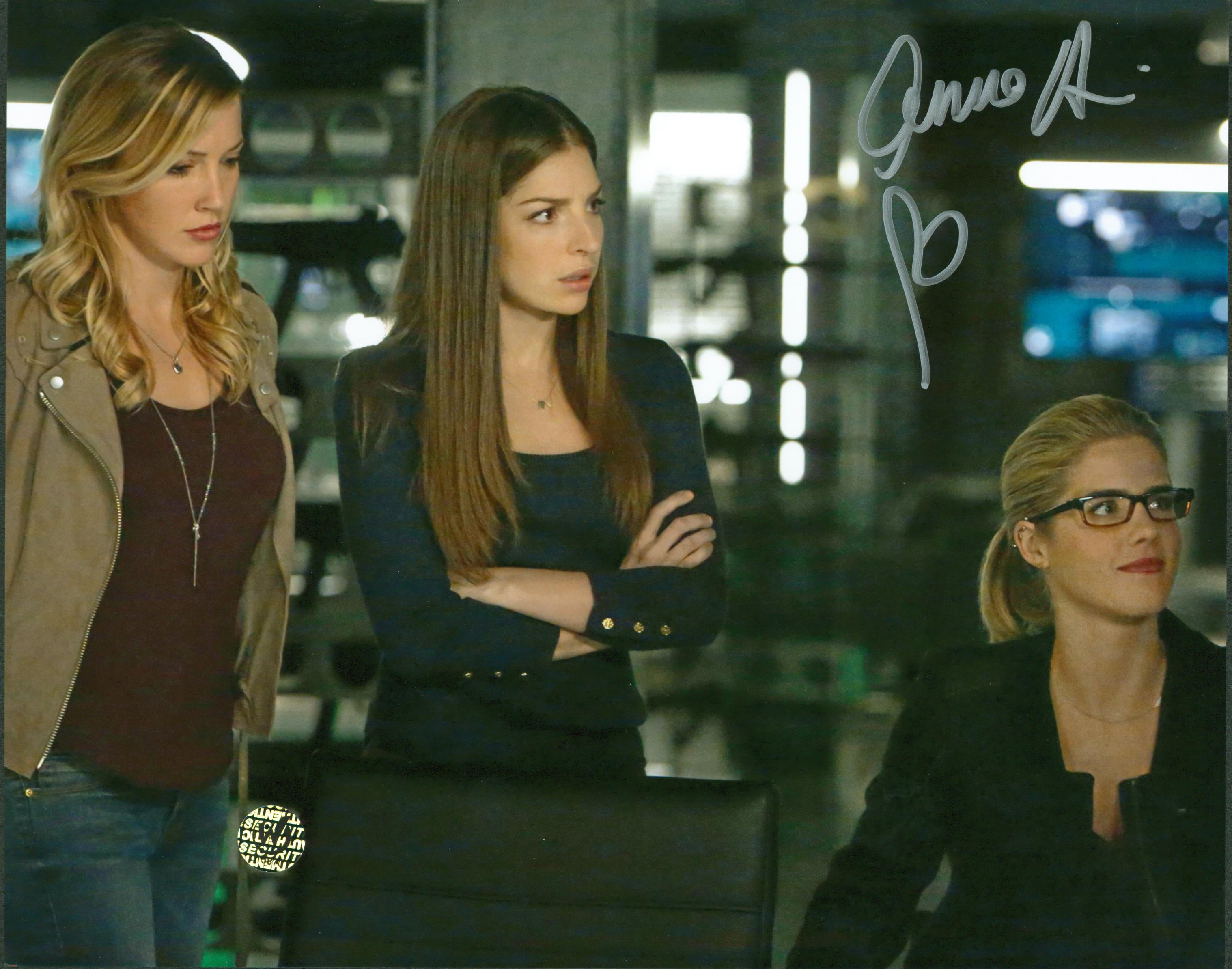 Anna Hopkins Arrow Authentic Signed 8x10 Photo Autographed Wizard World