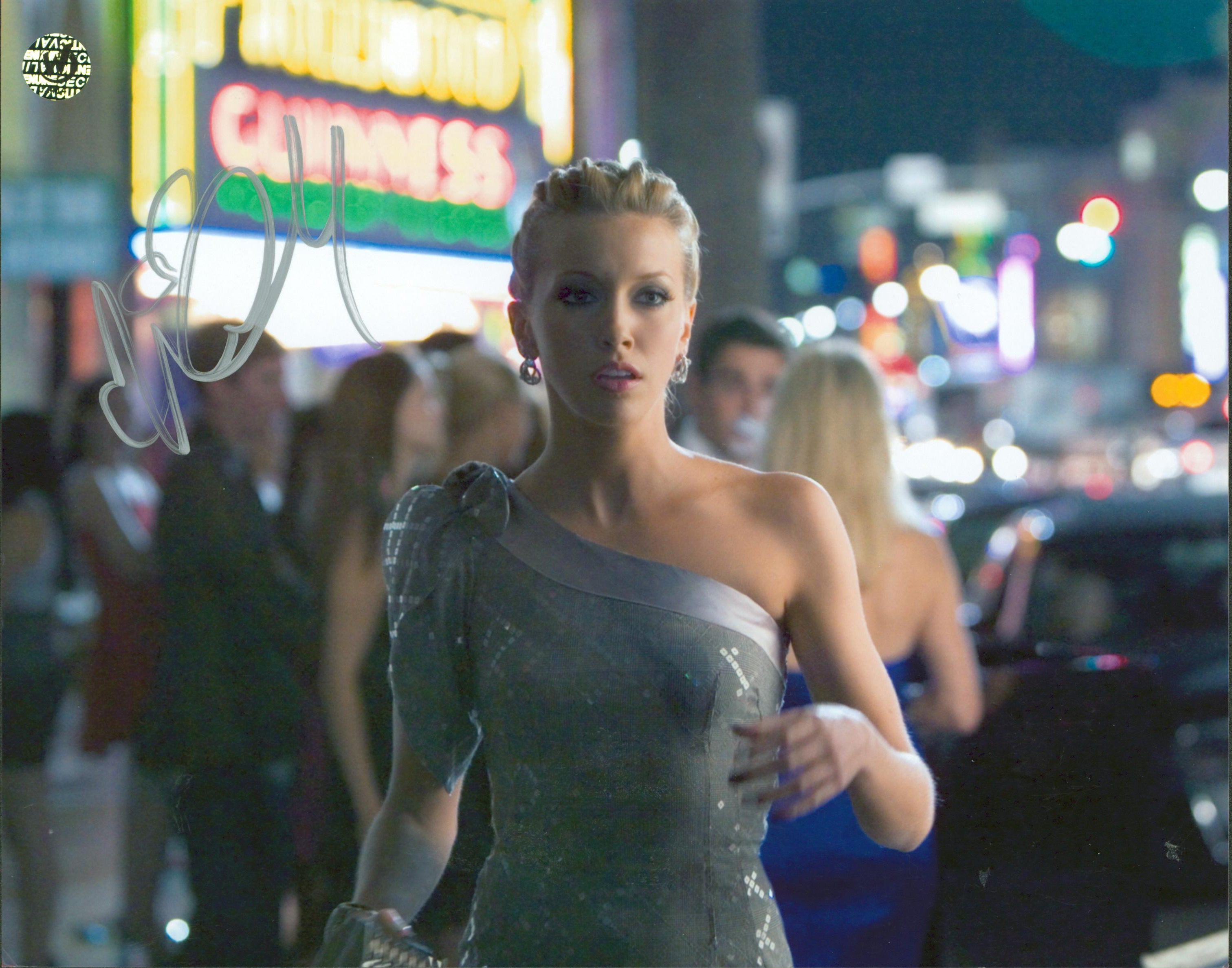 Katie Cassidy Gossip Girl Authentic Signed 8x10 Photo Wizard World #024147