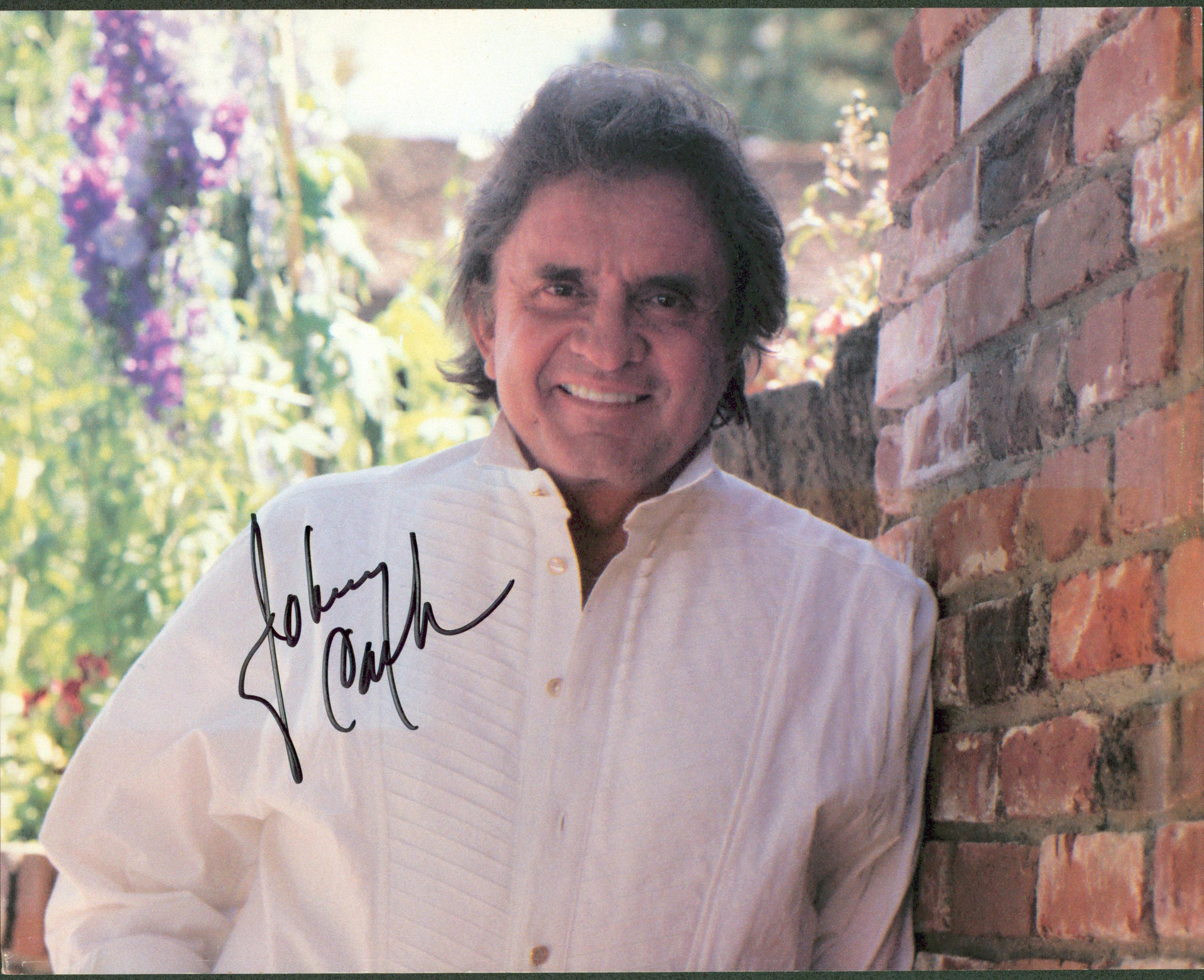Johnny Cash Authentic Signed 8x10 Photo Autographed BAS #AB77795