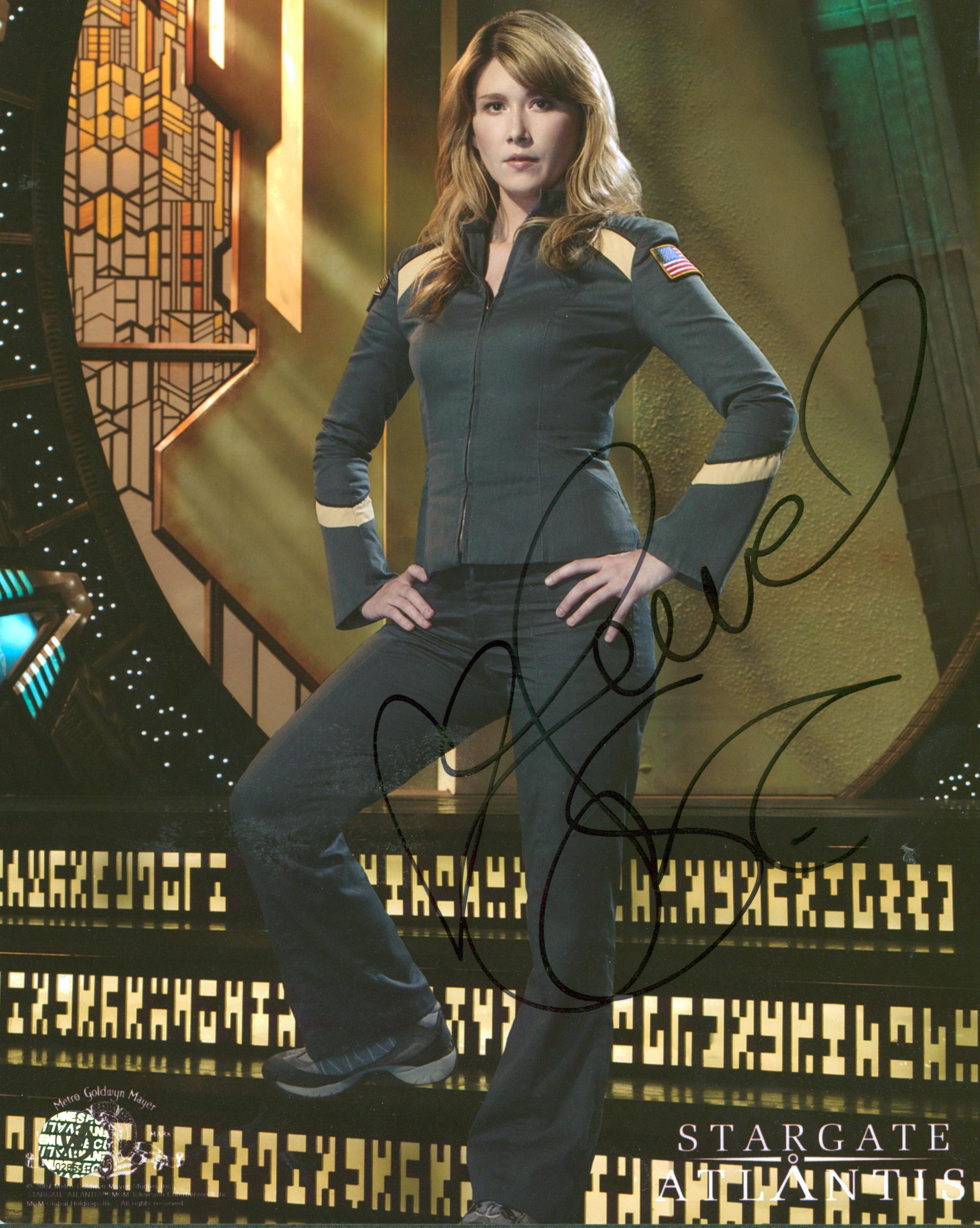 Jewel Staite Stargate Atlantis Authentic Signed 8x10 Photo Wizard World 2