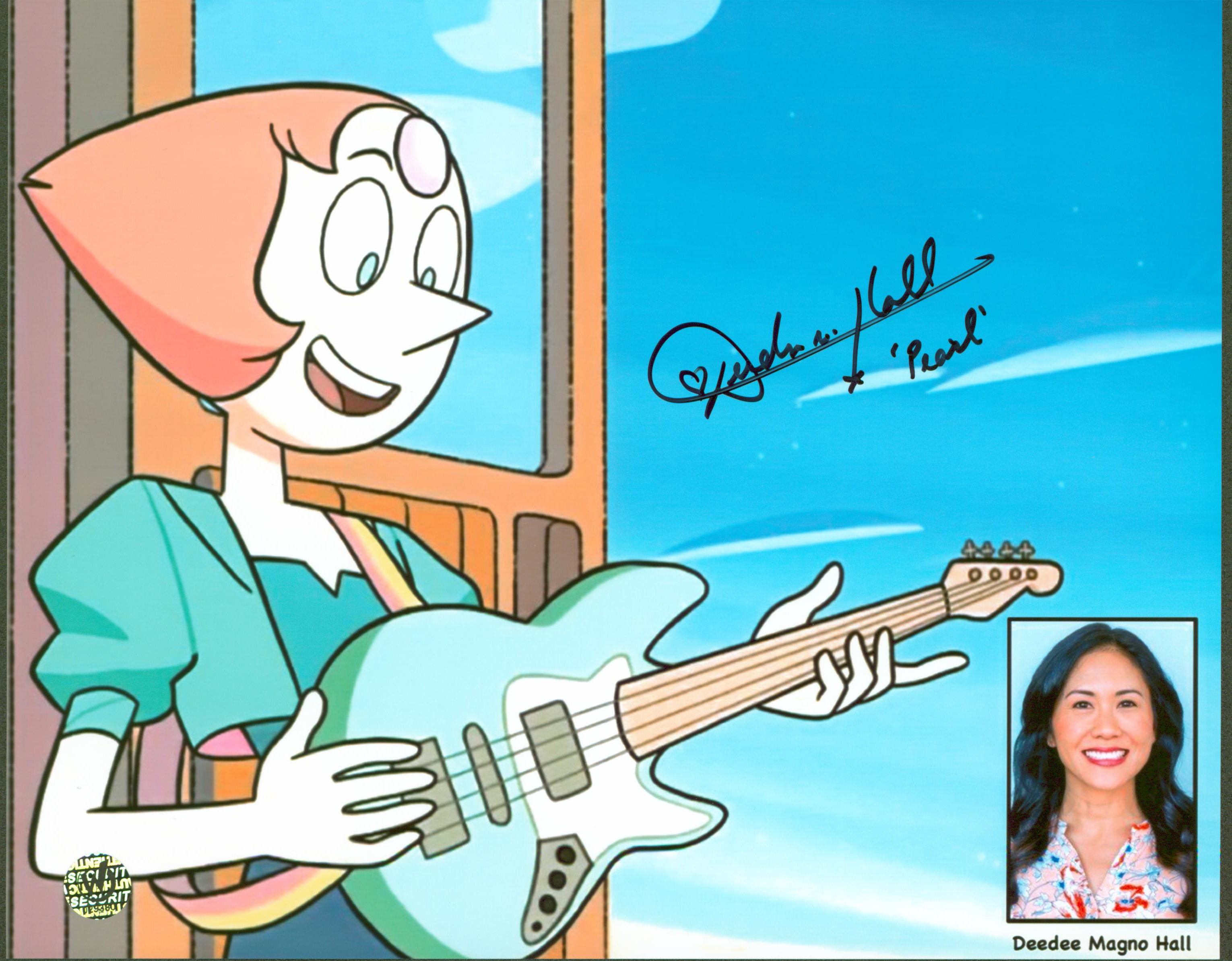 DeeDee Hall Steven Universe "Pearl" Authentic Signed 8x10 Photo Wizard World 1