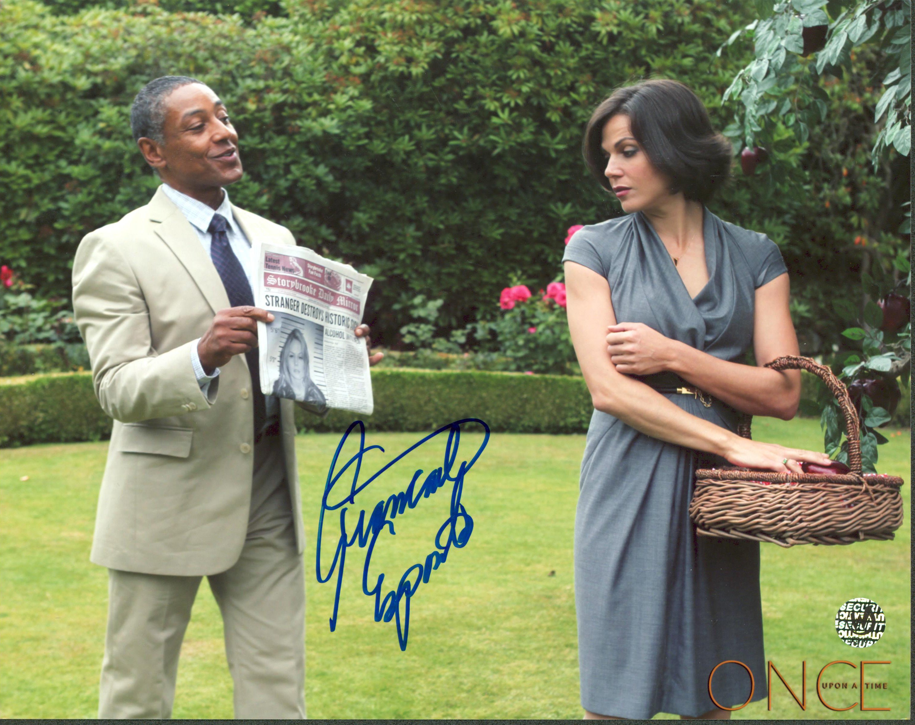 Giancarlo Esposito Once Upon a Time Authentic Signed 8x10 Photo Wizard World 2