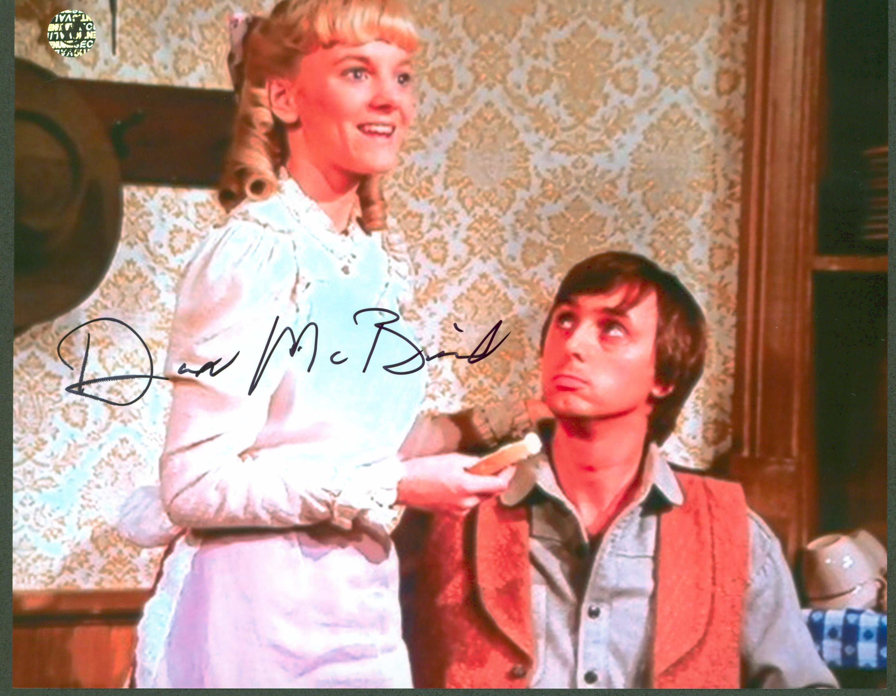 Dan McBride Little House on the Prairie Signed 8x10 Photo Wizard World 2