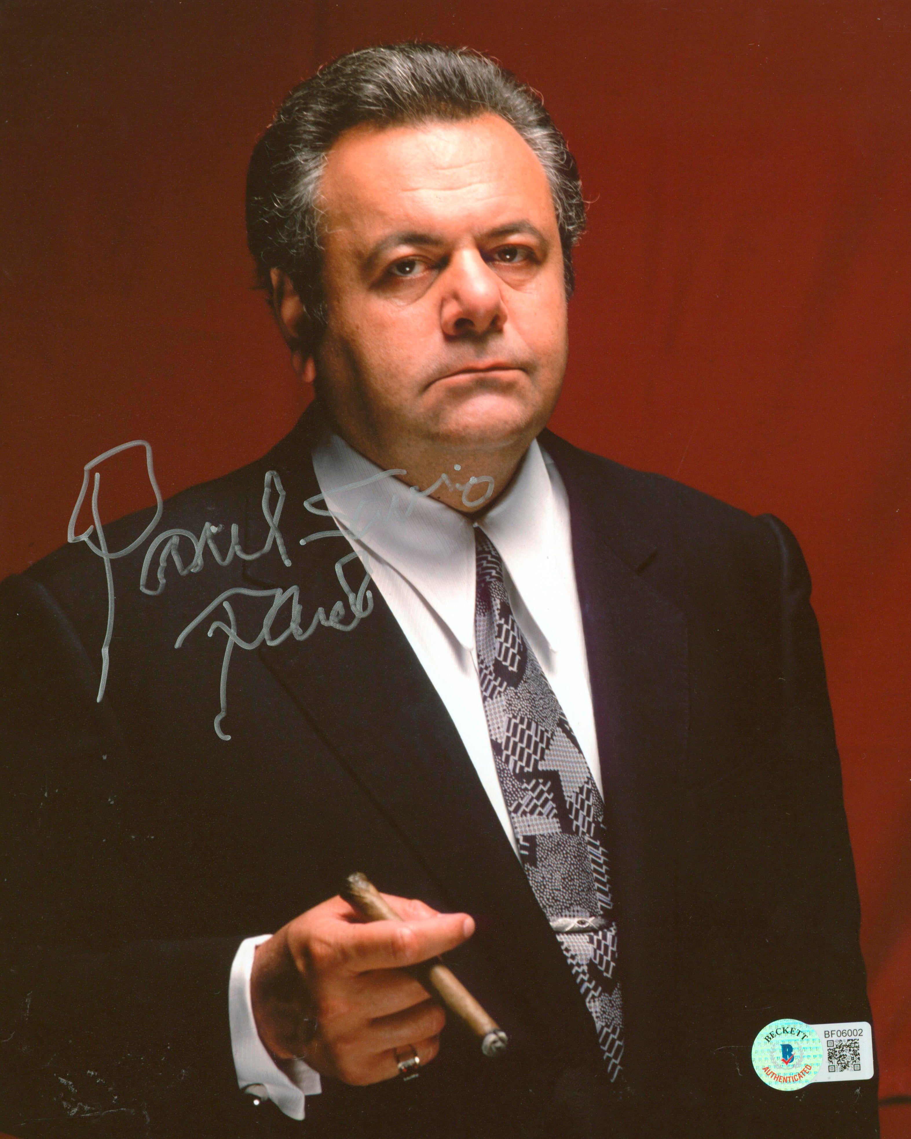 Paul Sorvino Goodfellas "Paulie" Authentic Signed 8x10 Photo BAS #BF06002