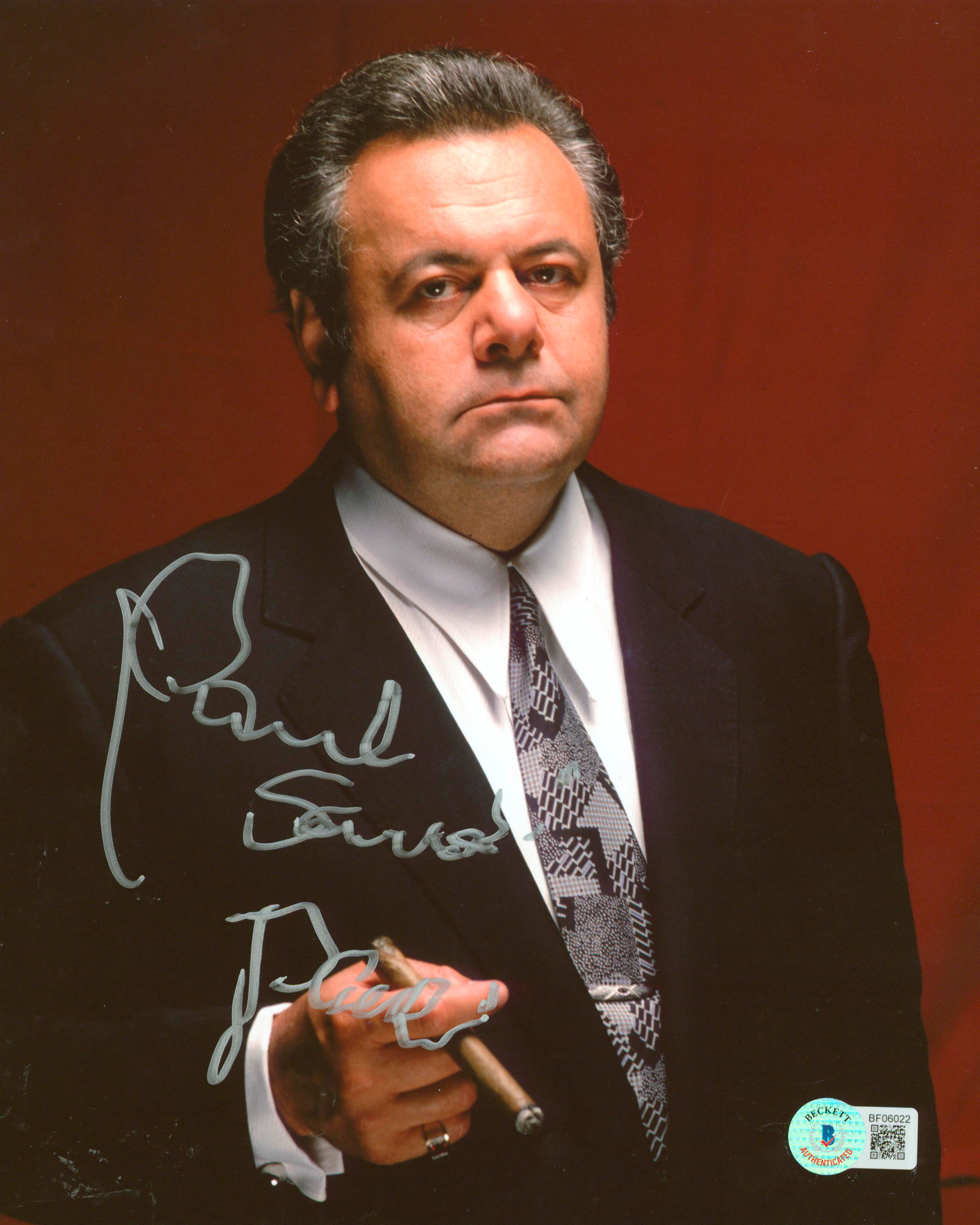 Paul Sorvino Goodfellas "Paulie" Authentic Signed 8x10 Photo BAS #BF06022