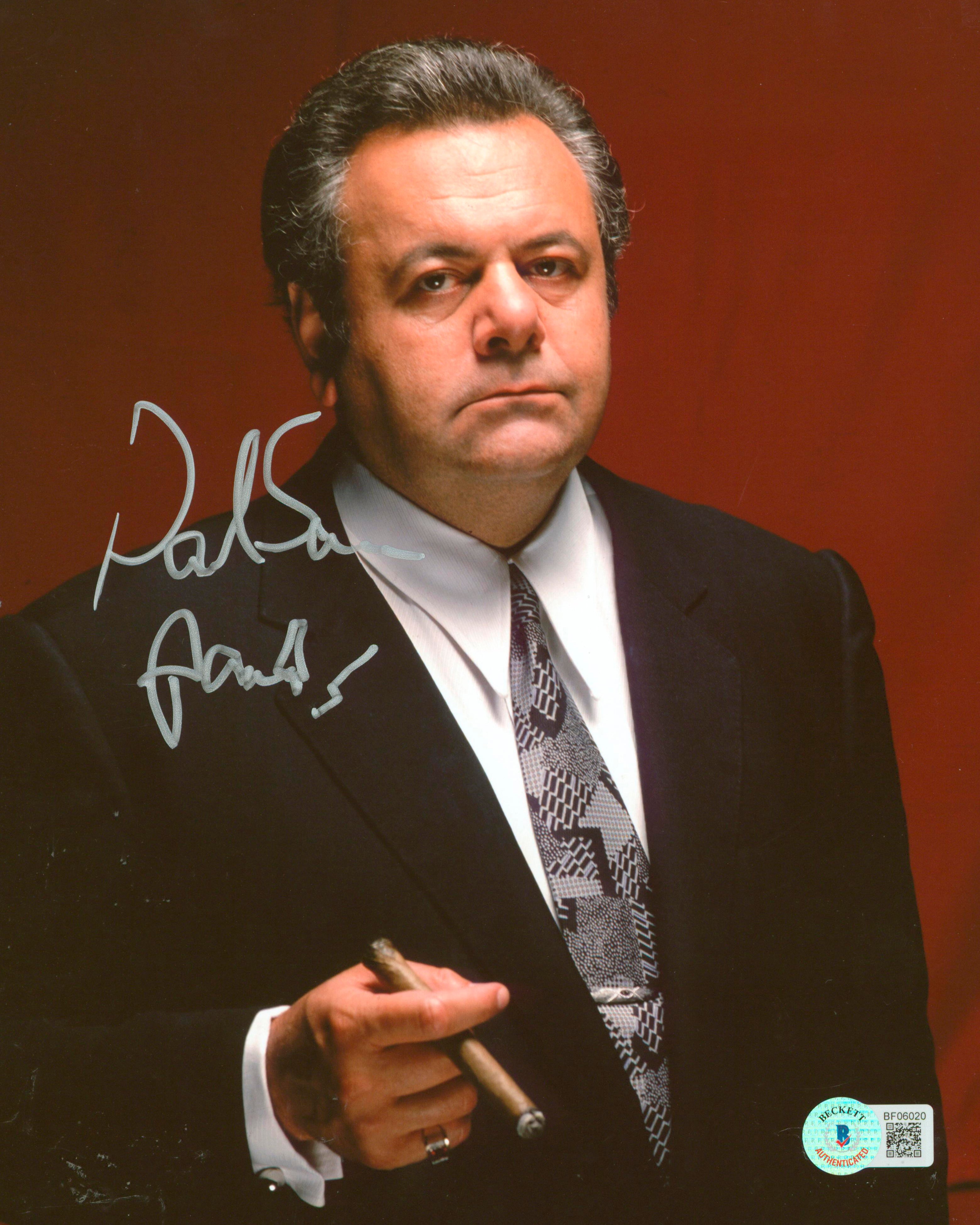 Paul Sorvino Goodfellas "Paulie" Authentic Signed 8x10 Photo BAS #BF06020