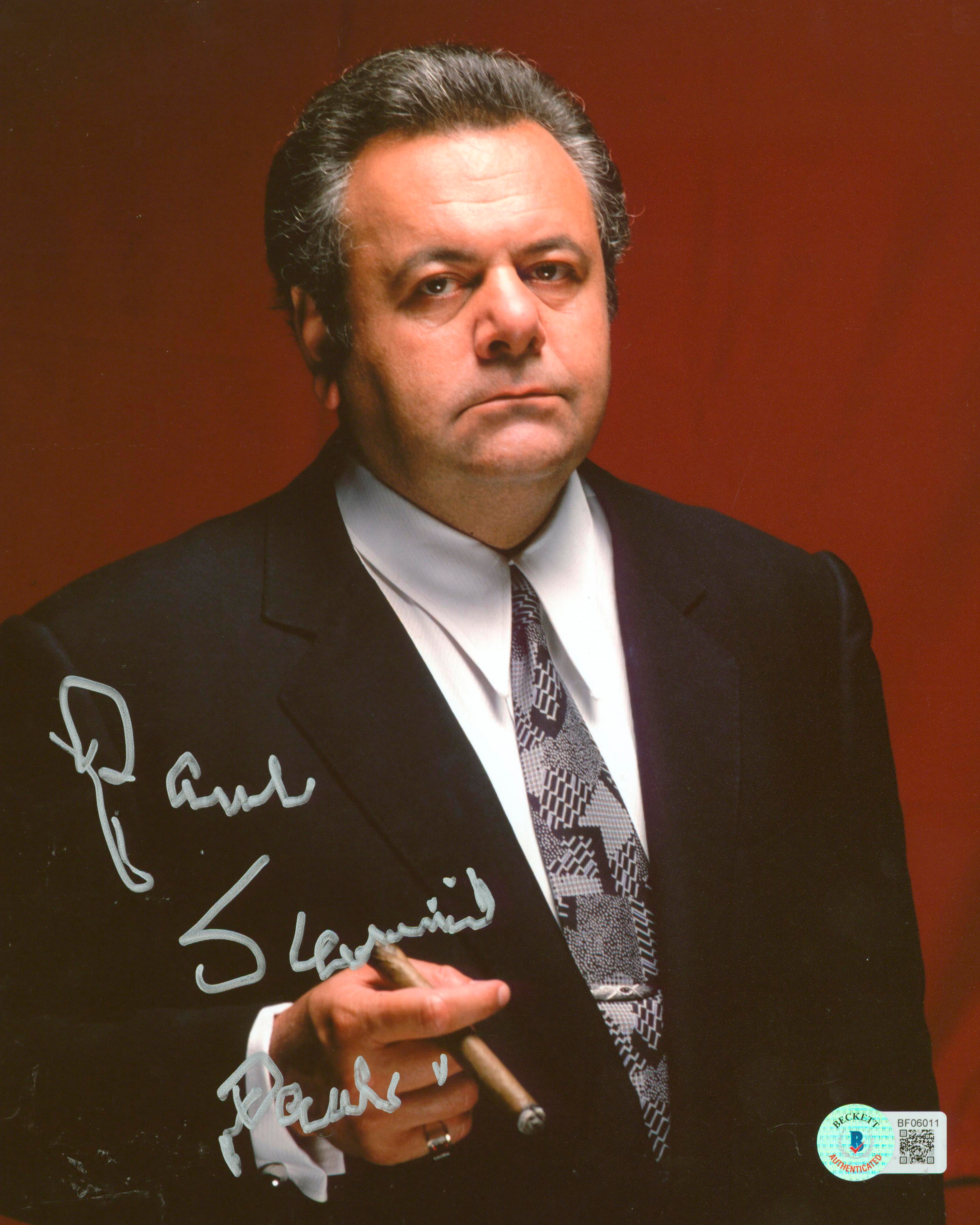 Paul Sorvino Goodfellas "Paulie" Authentic Signed 8x10 Photo BAS #BF06011