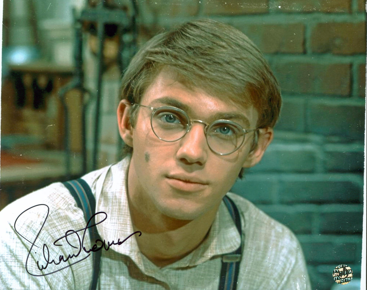 Richard Thomas The Waltons Authentic Signed 8x10 Photo Wizard World 1