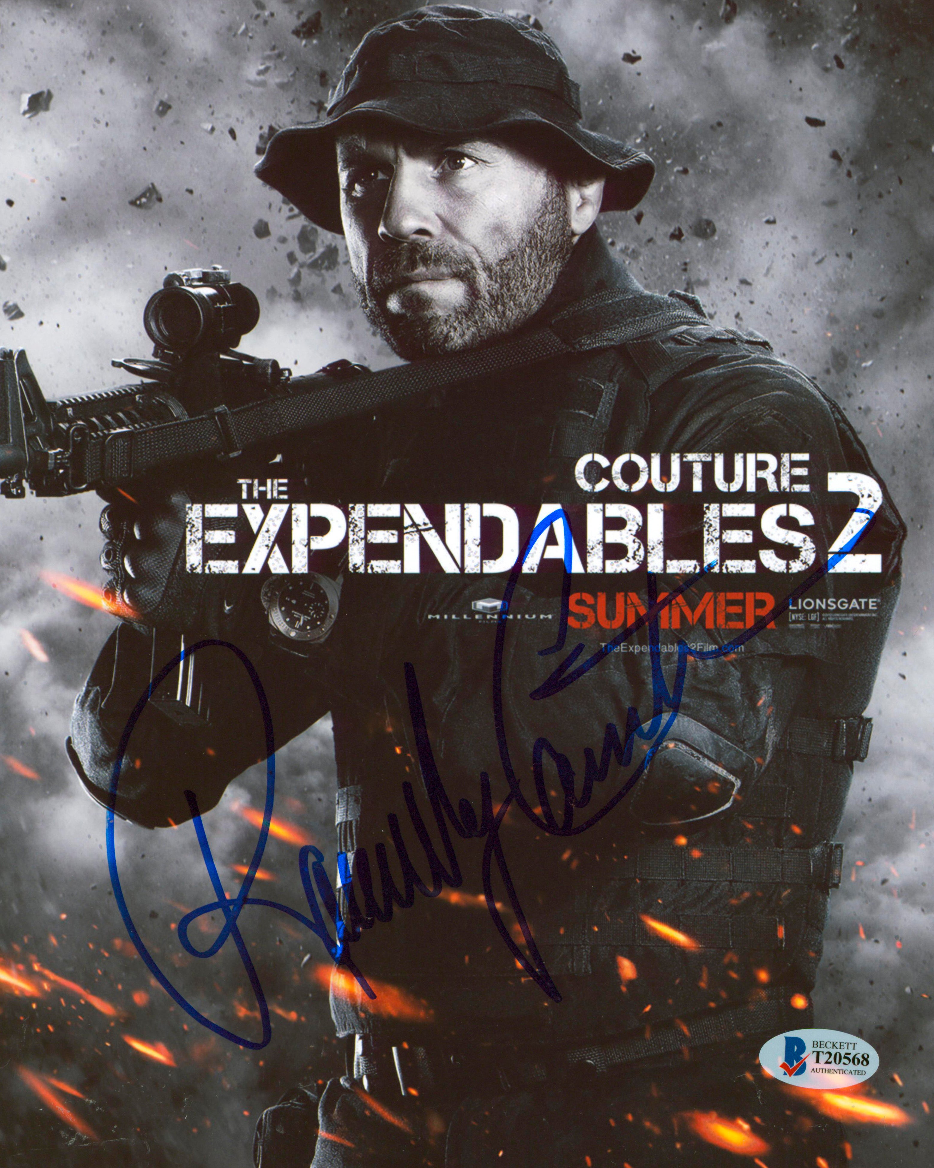 Randy Couture The Expendables 2 Authentic Signed 8x10 Photo BAS #T20568