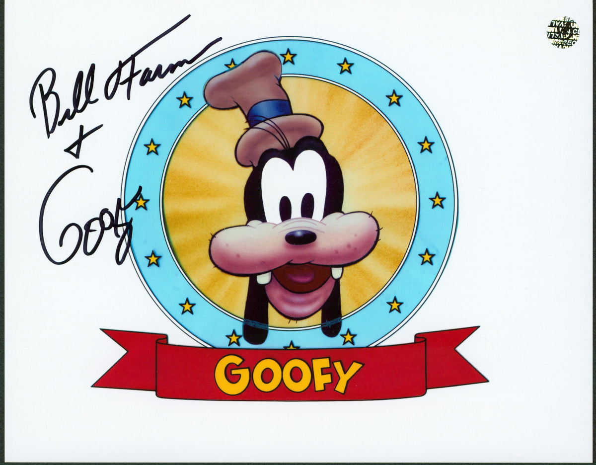 Bill Farmer A Goofy Movie "Goofy" Signed 8x10 Photo Wizard World #023761