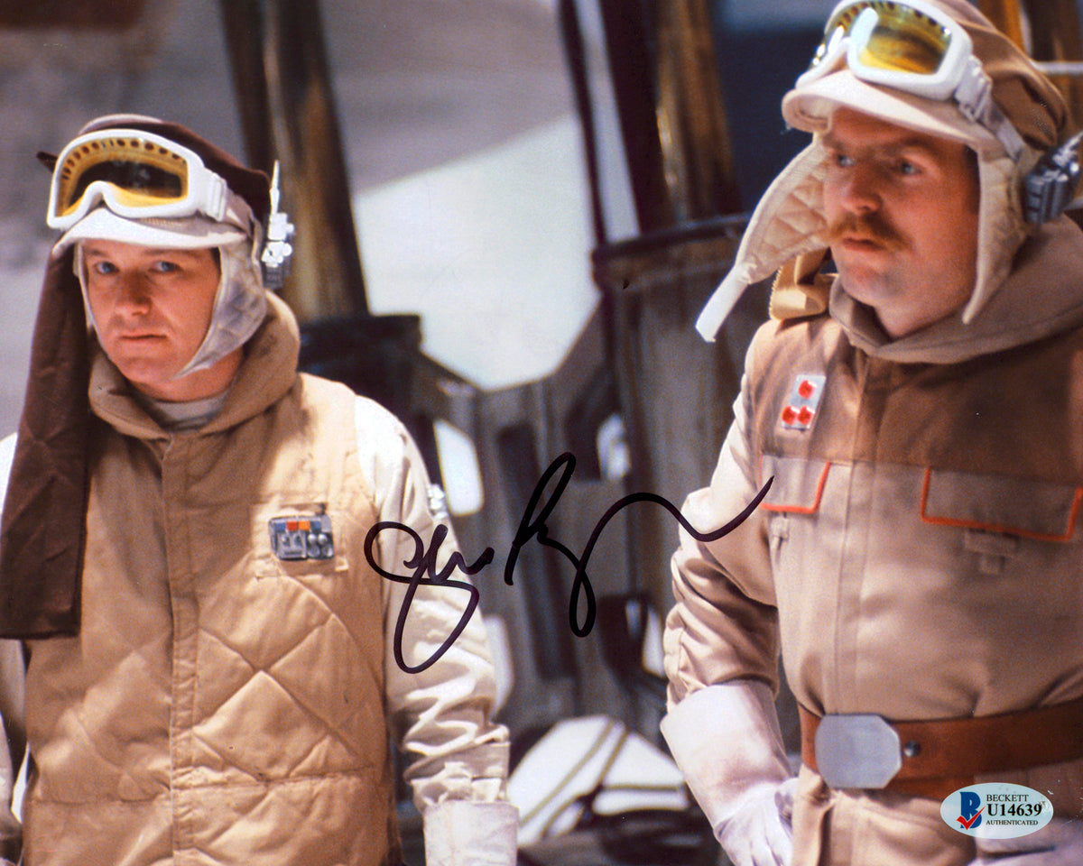 John Ratzenberger Star Wars Empire Strikes Back Signed 8x10 Photo BAS #U14639