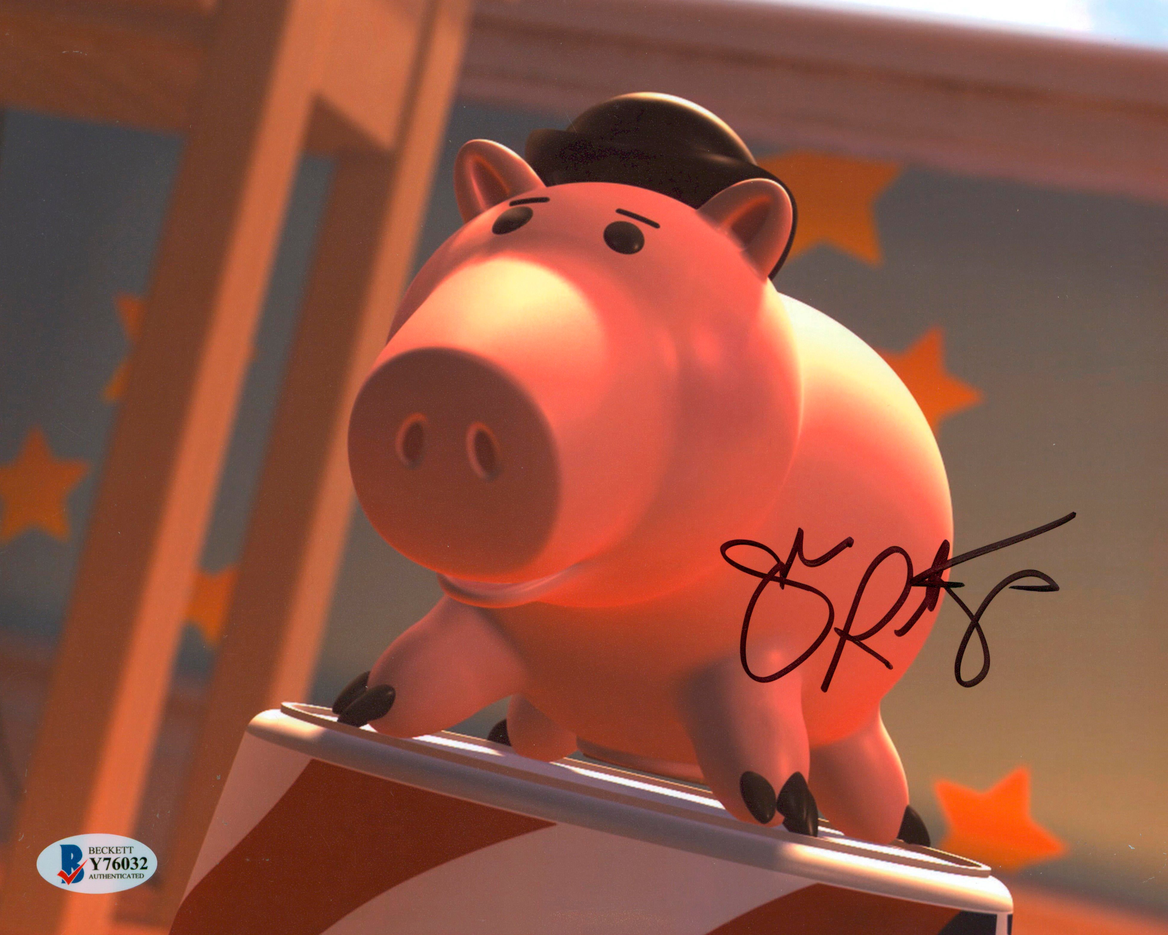 John Ratzenberger Toy Story Authentic Signed 8x10 Photo Autographed BAS #Y76032