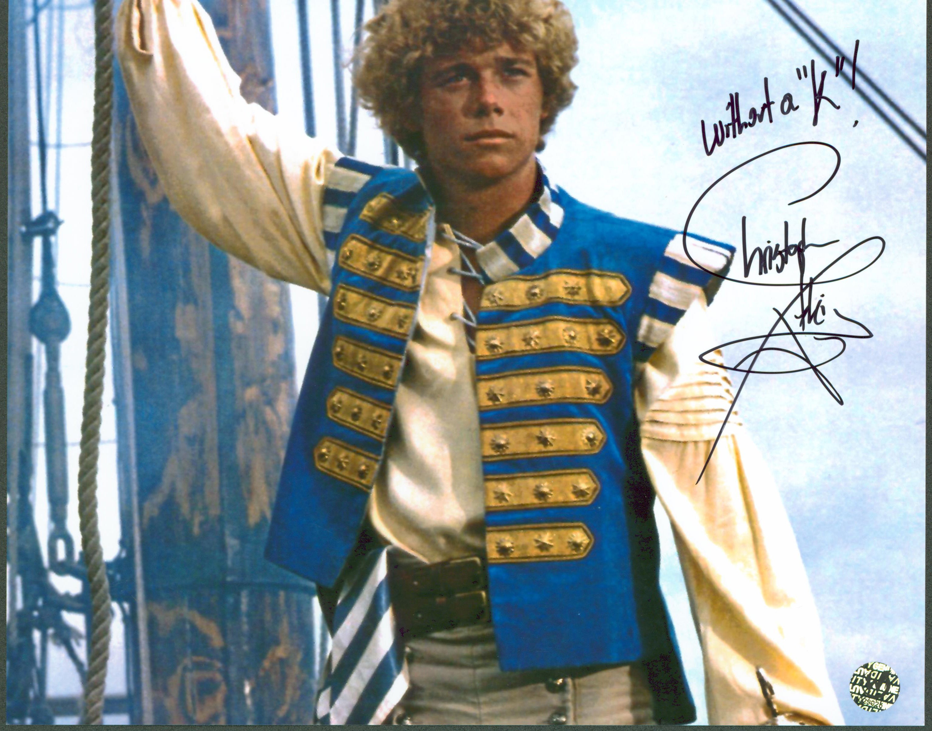 Chris Atkins Pirate Movie "Without a K!" Signed 8x10 Photo Wizard World #029025