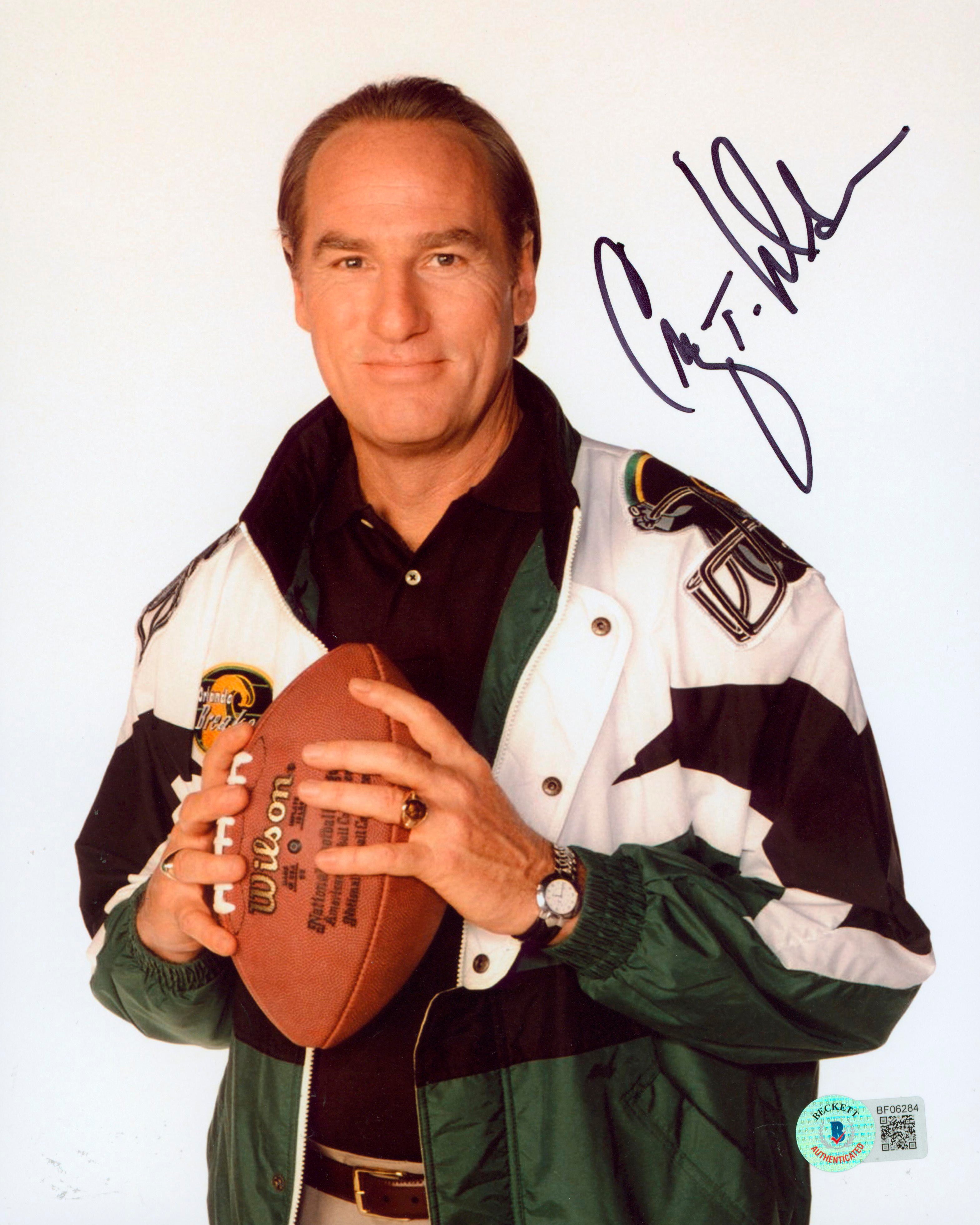 Craig T. Nelson Coach Authentic Signed 8x10 Photo Autographed BAS #BF06284