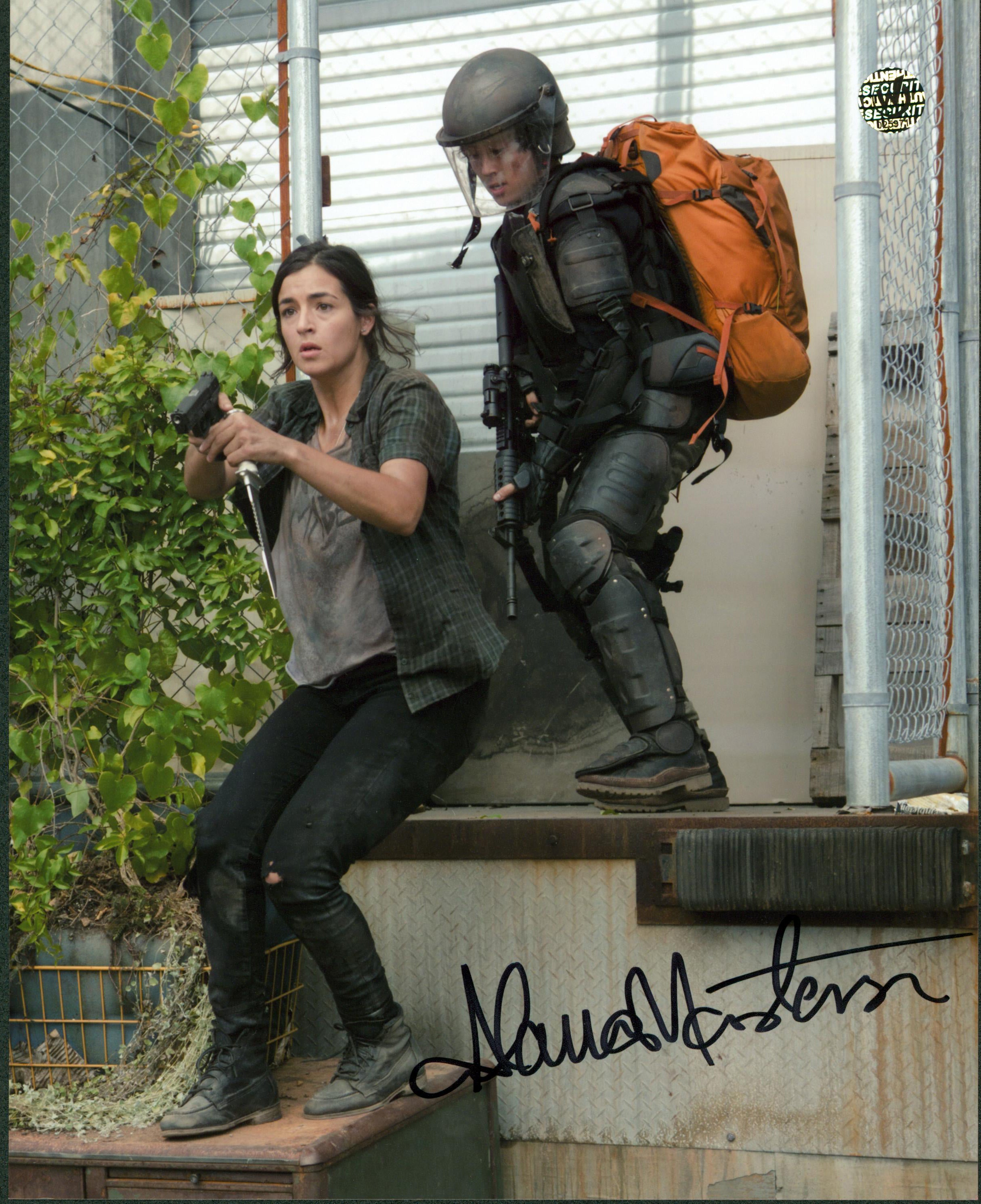 Alanna Masterson The Walking Dead Authentic Signed 8x10 Photo Wizard World 1