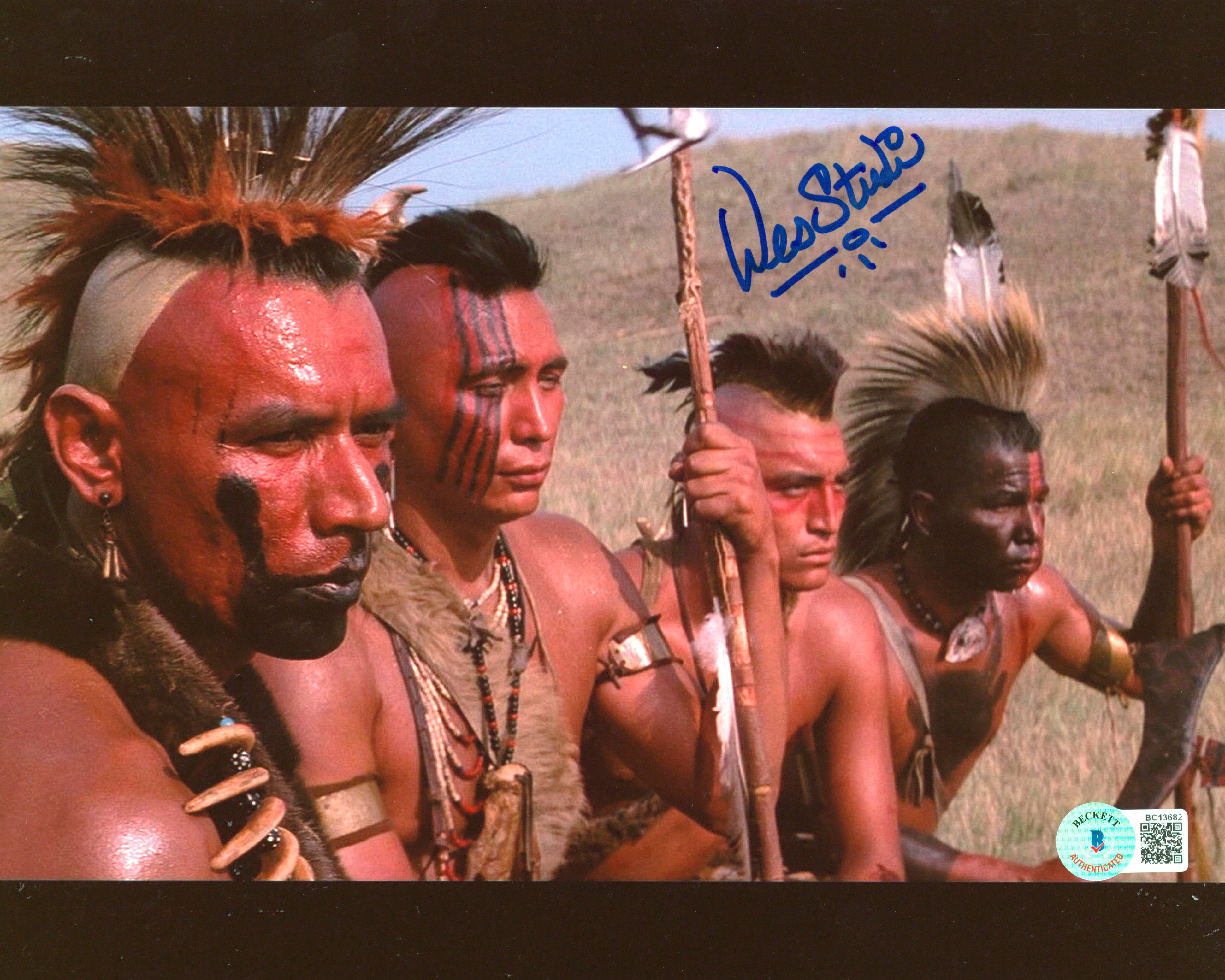 Wes Studi Dances with Wolves Authentic Signed 8x10 Photo BAS #BC13682