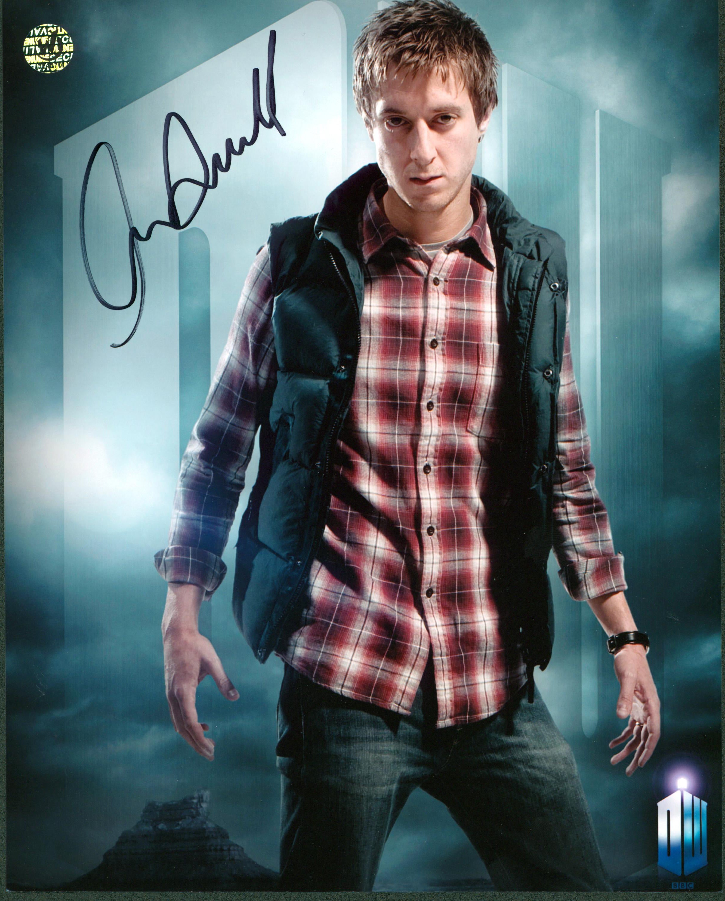 Arthur Darvill Doctor Who Authentic Signed 8x10 Photo Autographed Wizard World 1