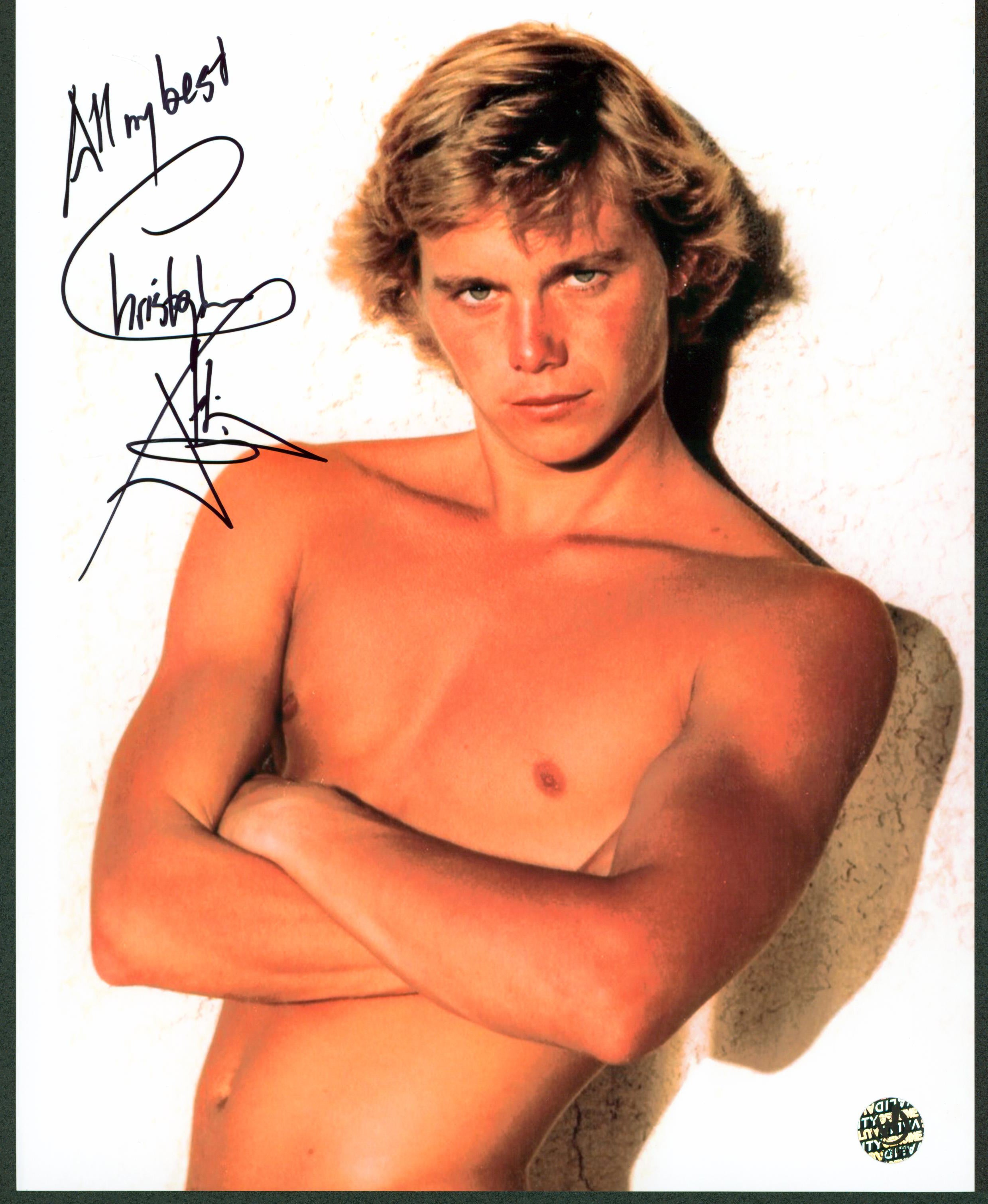 Chris Atkins The Blue Lagoon "All My Best" Signed 8x10 Photo Wizard World 1