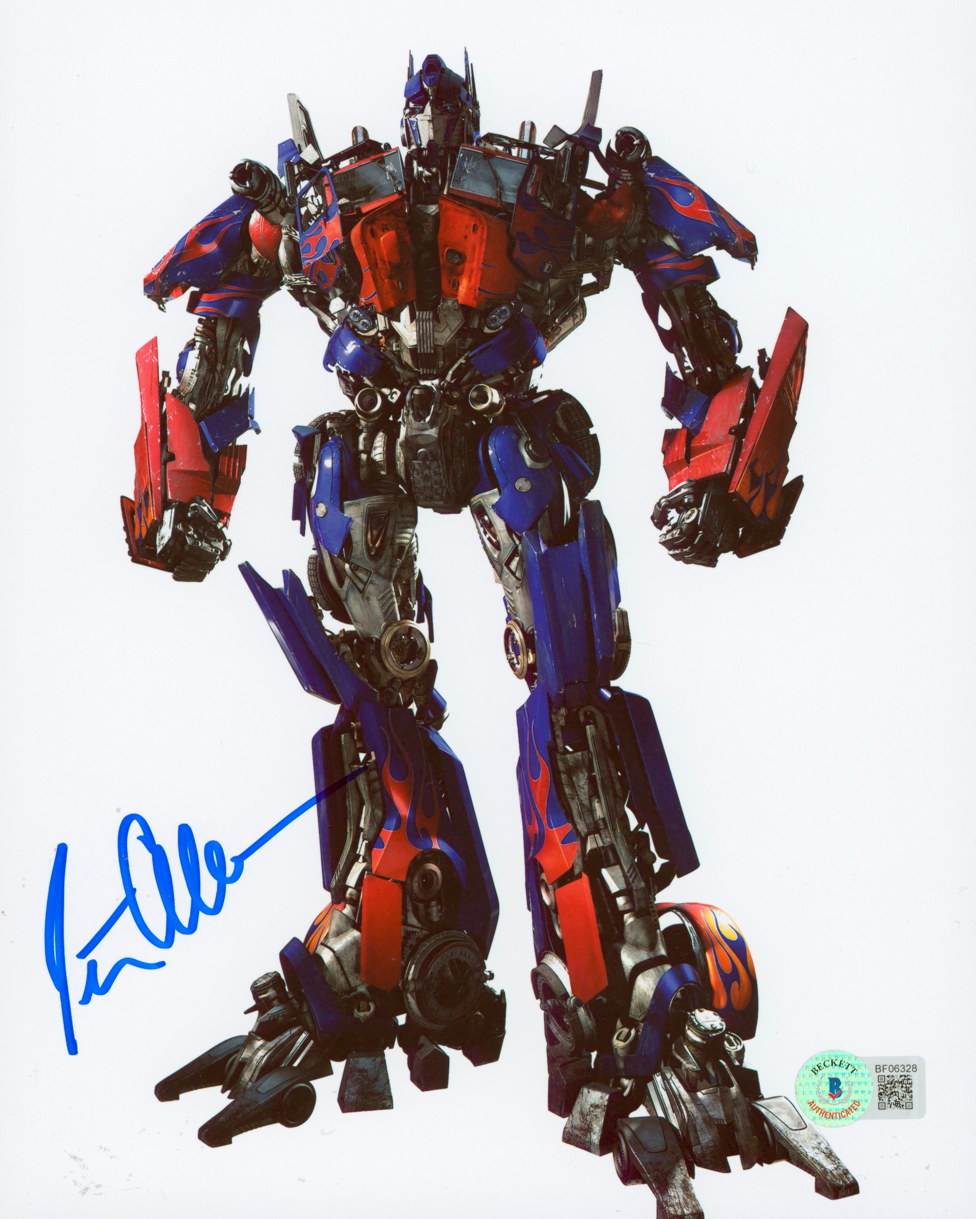 Peter Cullen Transformers Authentic Signed 8x10 Photo Autographed BAS #BF06328