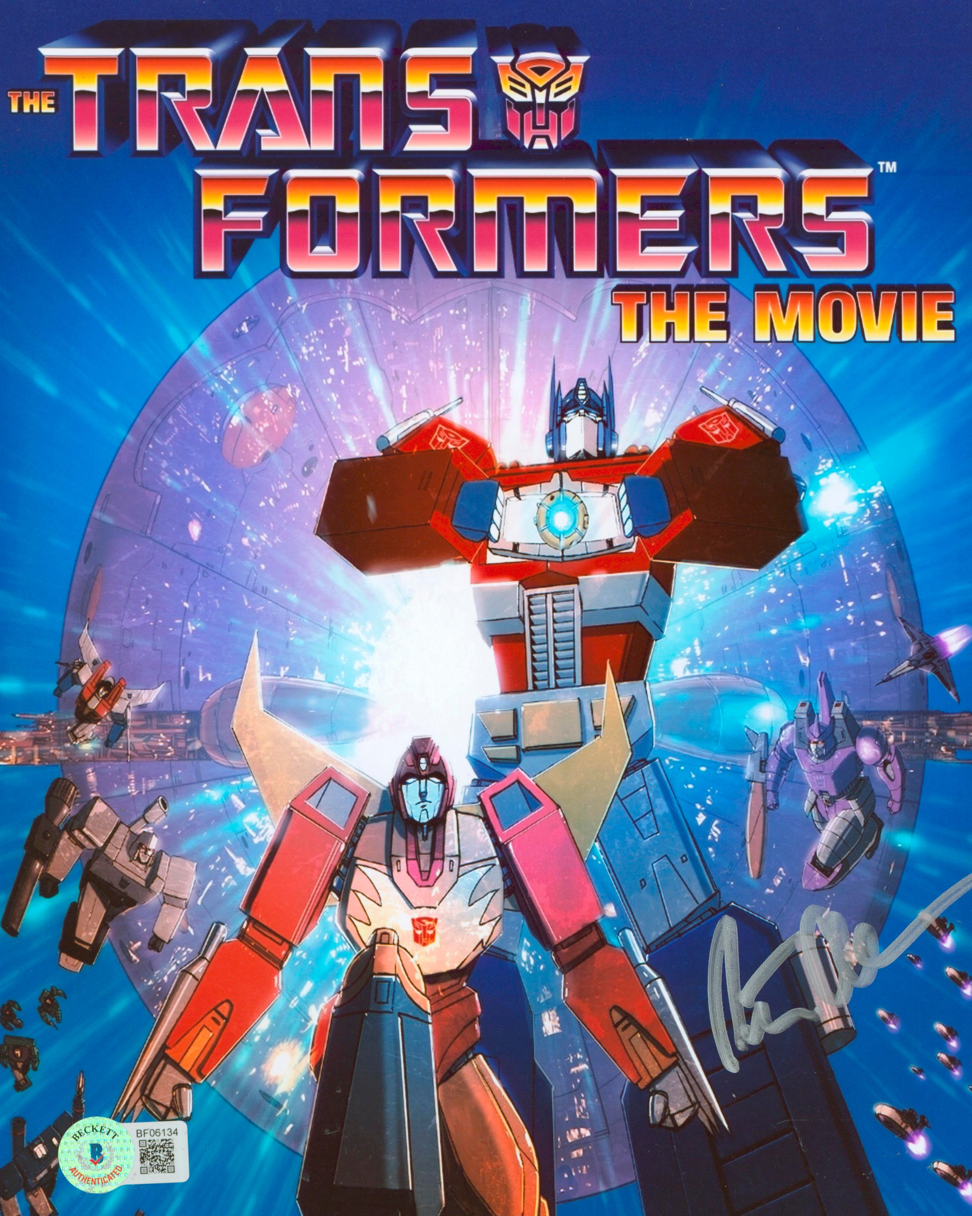 Peter Cullen Transformers The Movie Authentic Signed 8x10 Photo BAS #BF06134