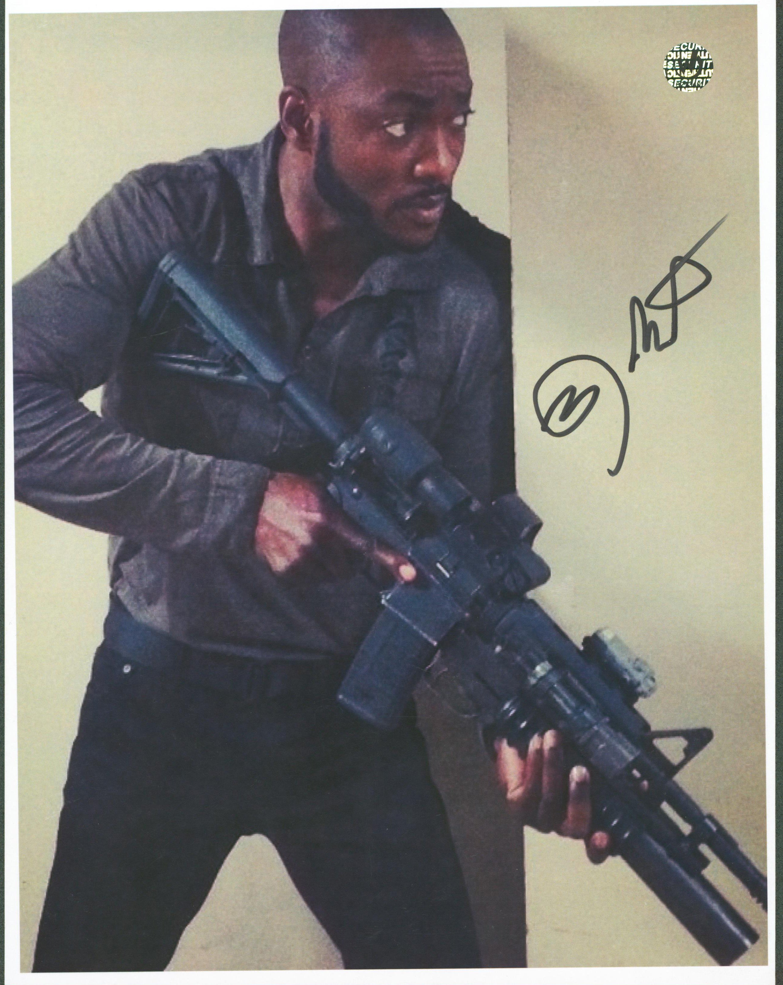 B.J. Britt Marvel Agents of SHIELD Authentic Signed 8.5x11 Photo Wizard World 2