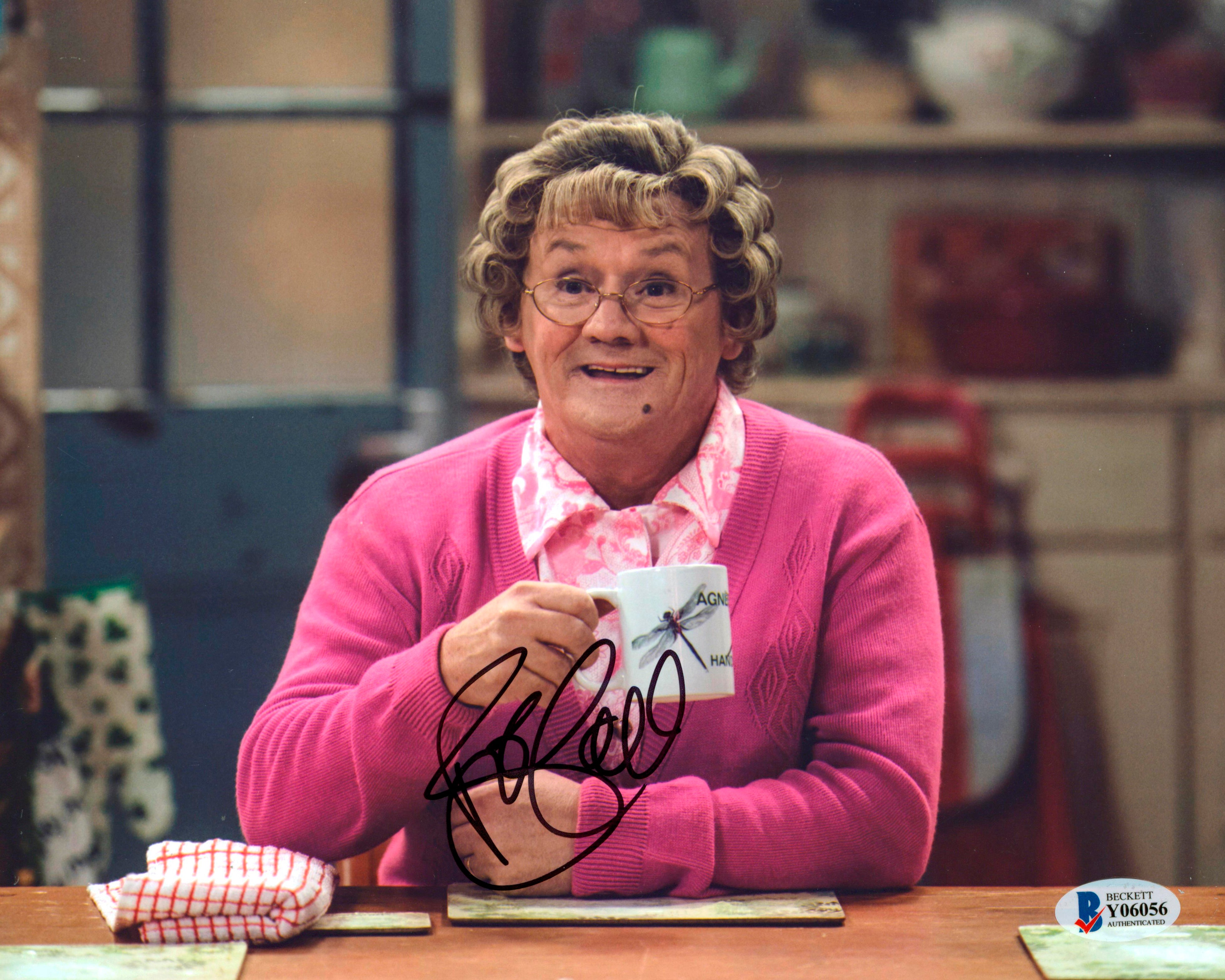 Brendan O'Carroll Mrs. Brown's Boys Authentic Signed 8x10 Photo BAS #Y06056