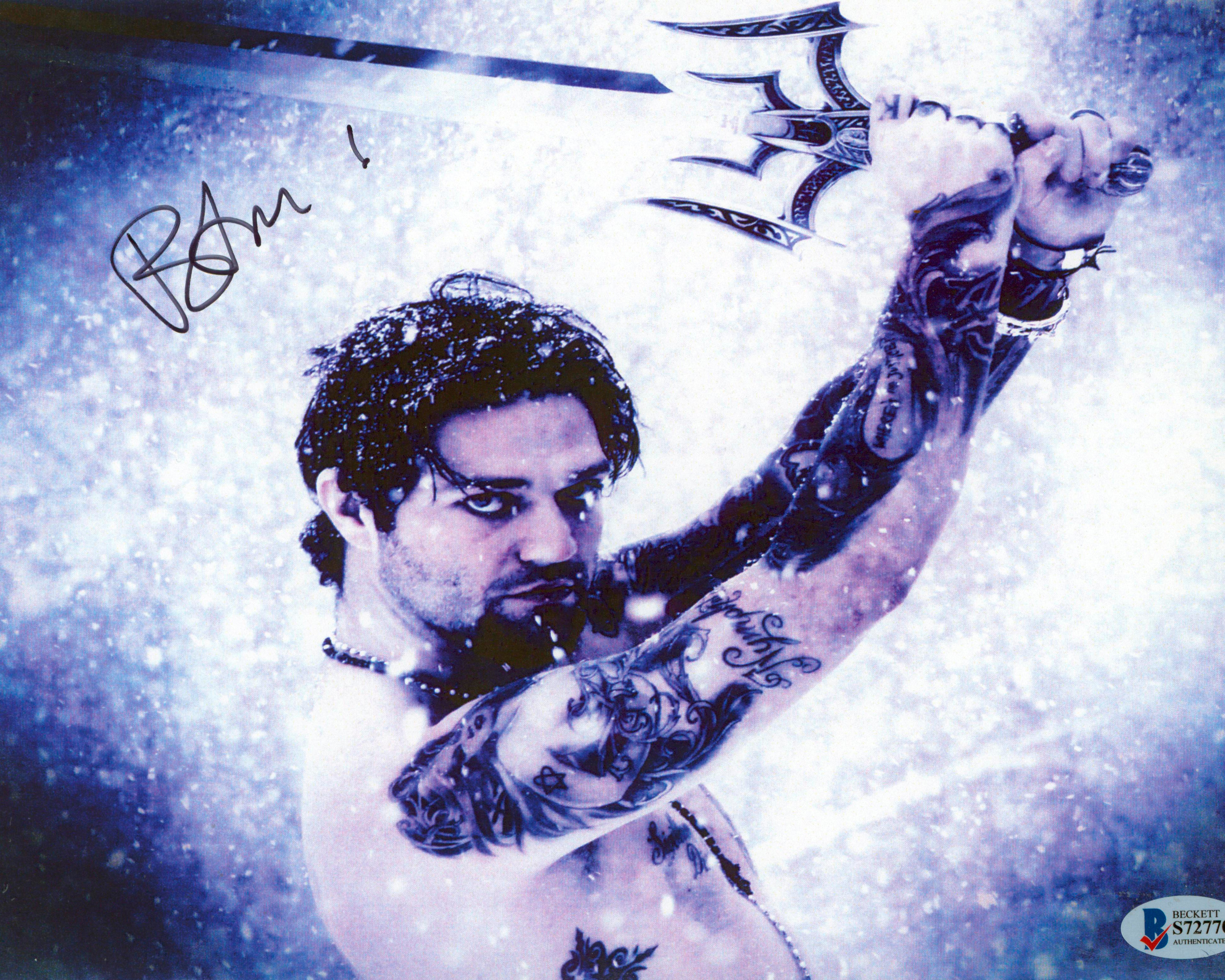 Bam Margera Jackass Authentic Signed 8x10 Photo Autographed BAS #S72770