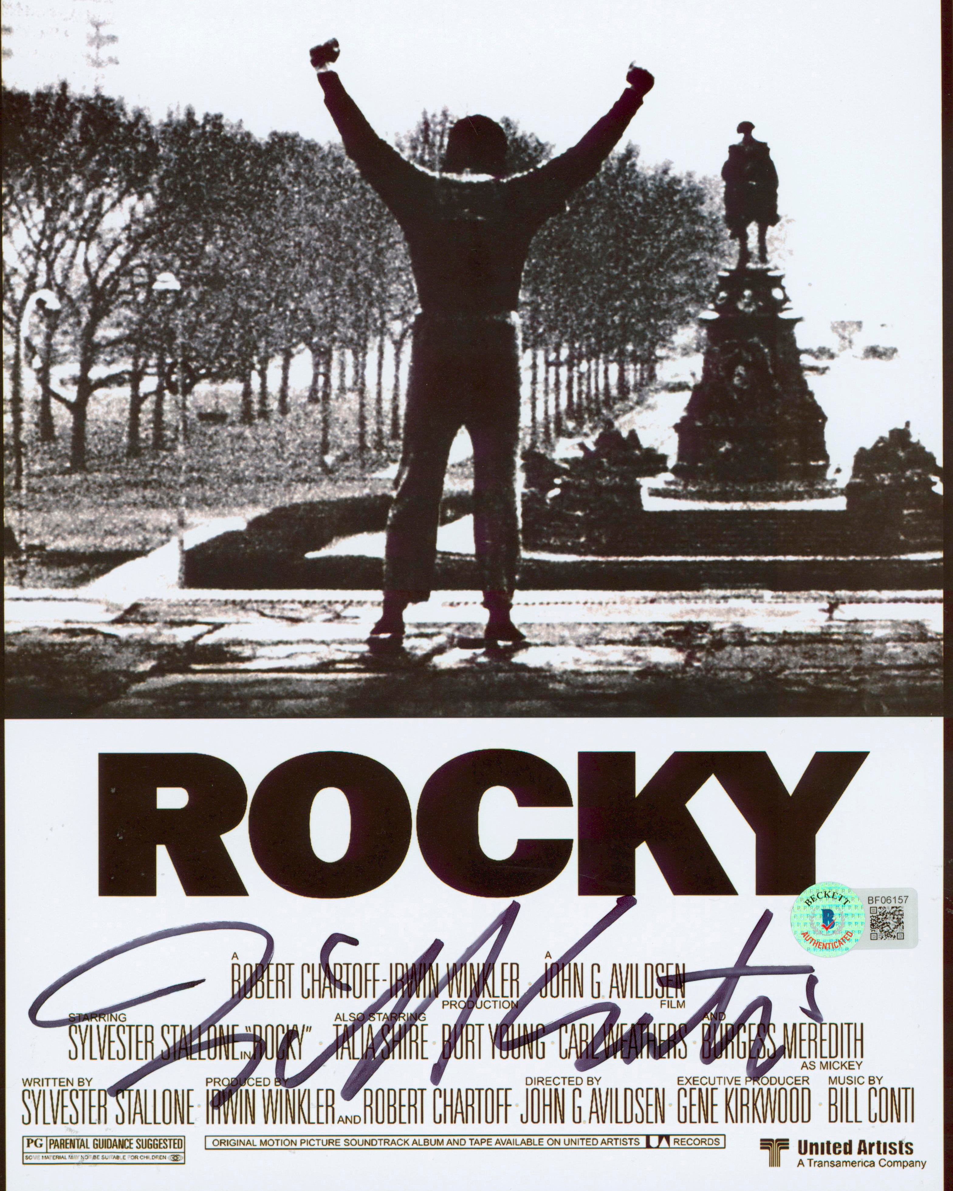 Bill Conti Rocky Authentic Signed 8x10 Photo Autographed BAS #BF06157