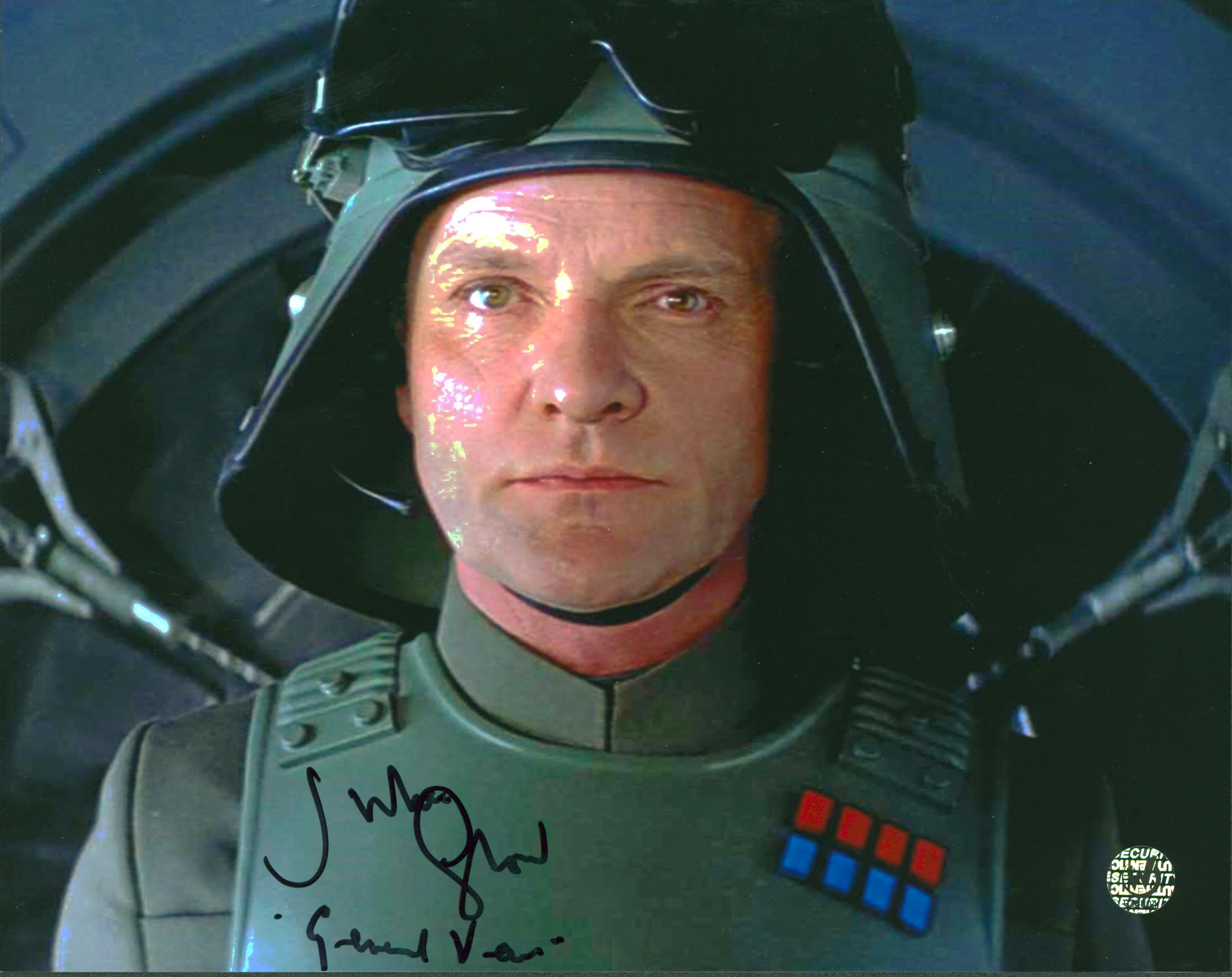 Julian Glover Star Wars "General Veers" Authentic Signed 8x10 Photo Wizard World