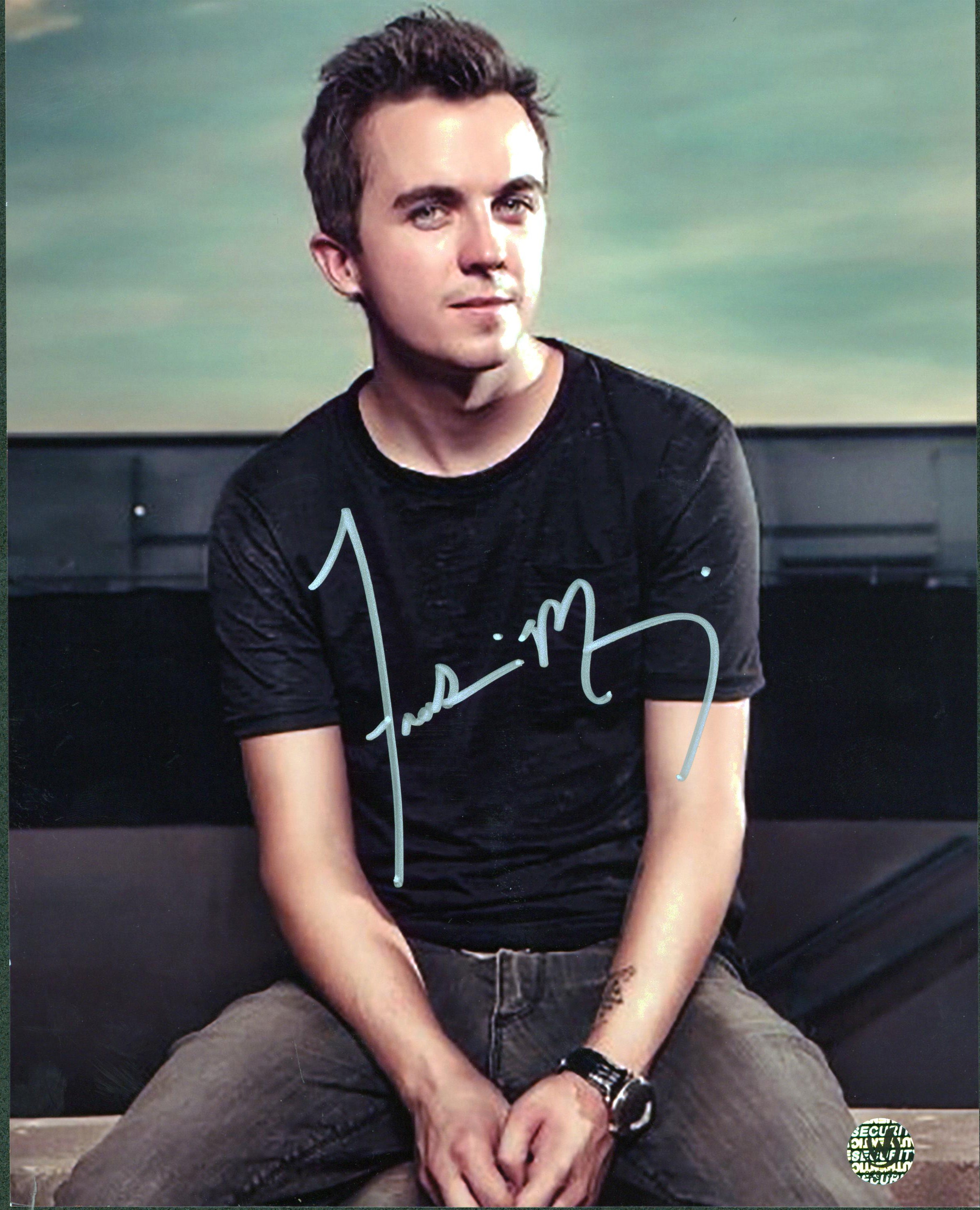 Frankie Muniz Malcom In The Middle Authentic Signed 8x10 Photo Wizard World 1