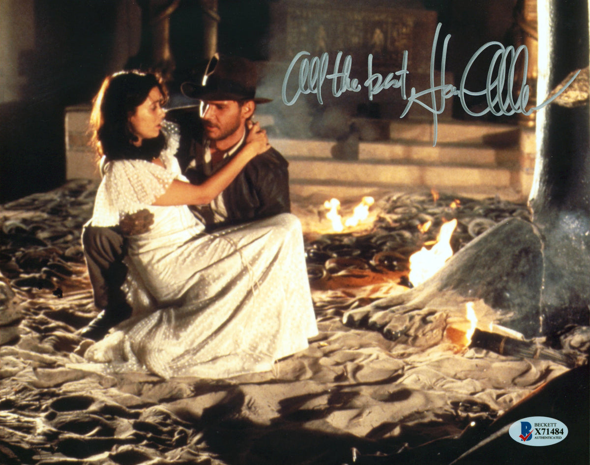 Karen Allen Indiana Jones "All The Best" Signed 8x10 Photo BAS #X71484