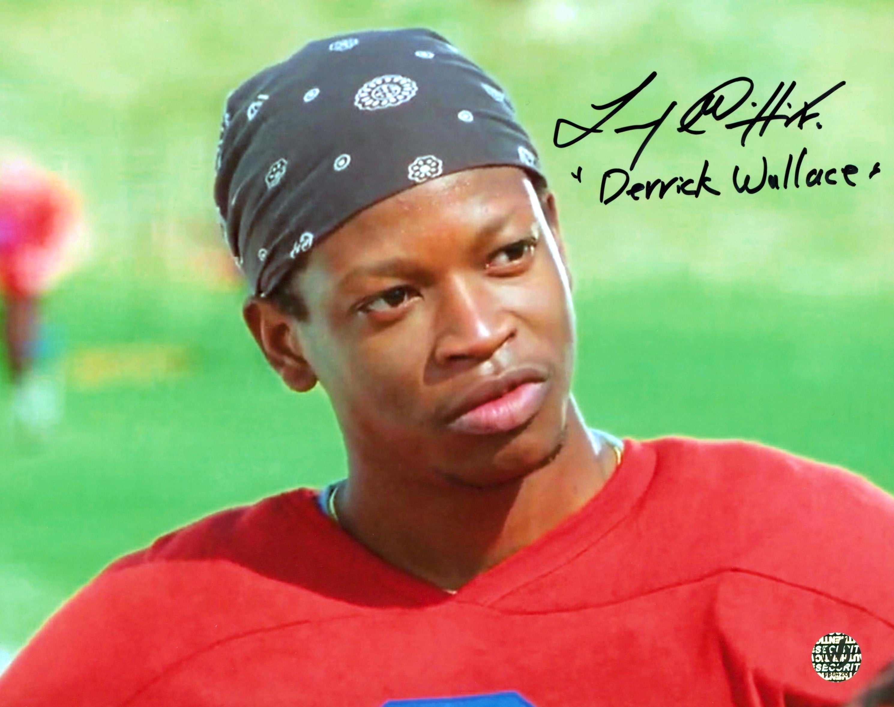 Lawrence Gilliard Jr. Waterboy "Derrick Wallace" Signed 8x10 Photo Wizard World