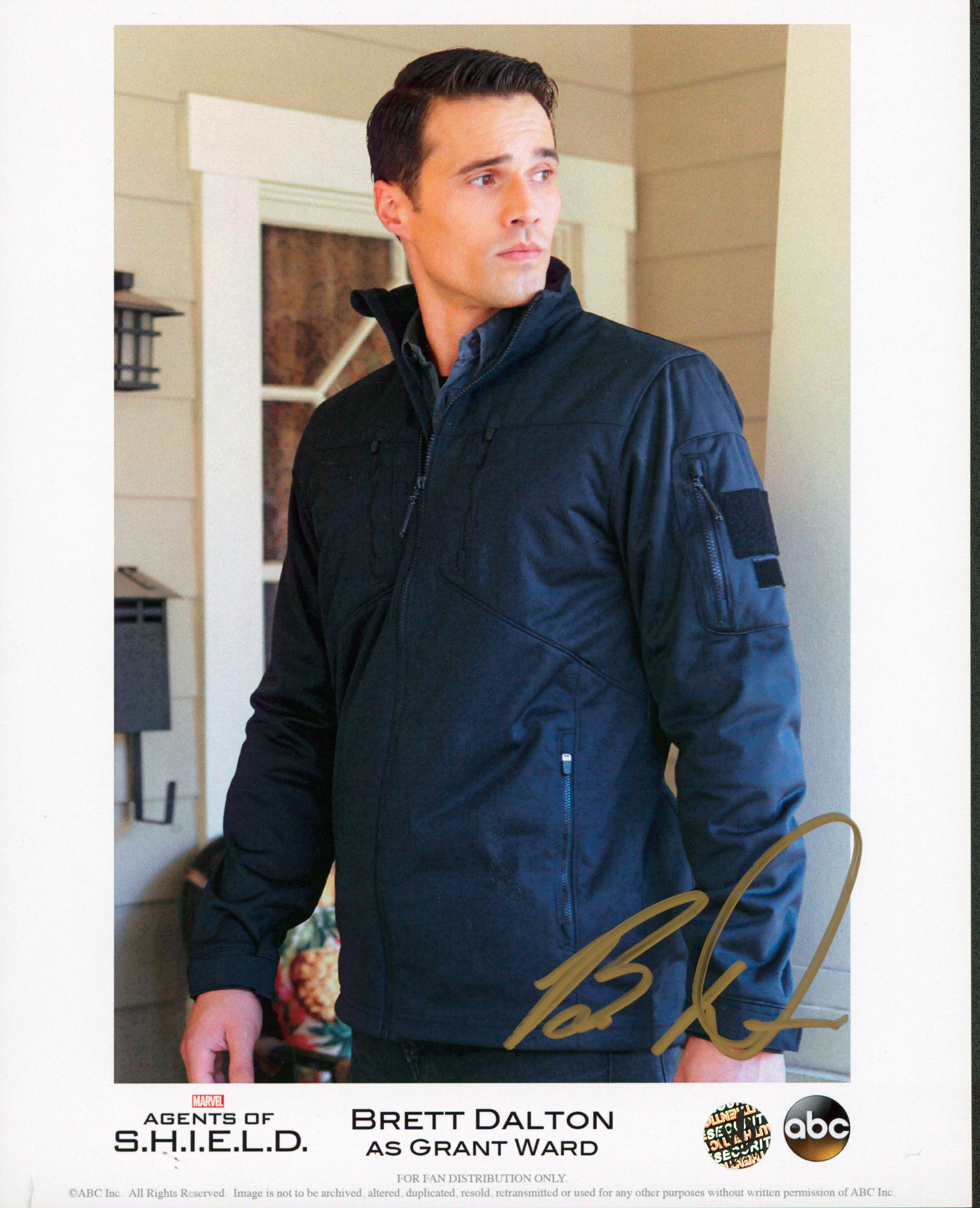Brett Dalton Marvel Agents of SHIELD Authentic Signed 8x10 Photo Wizard World 9