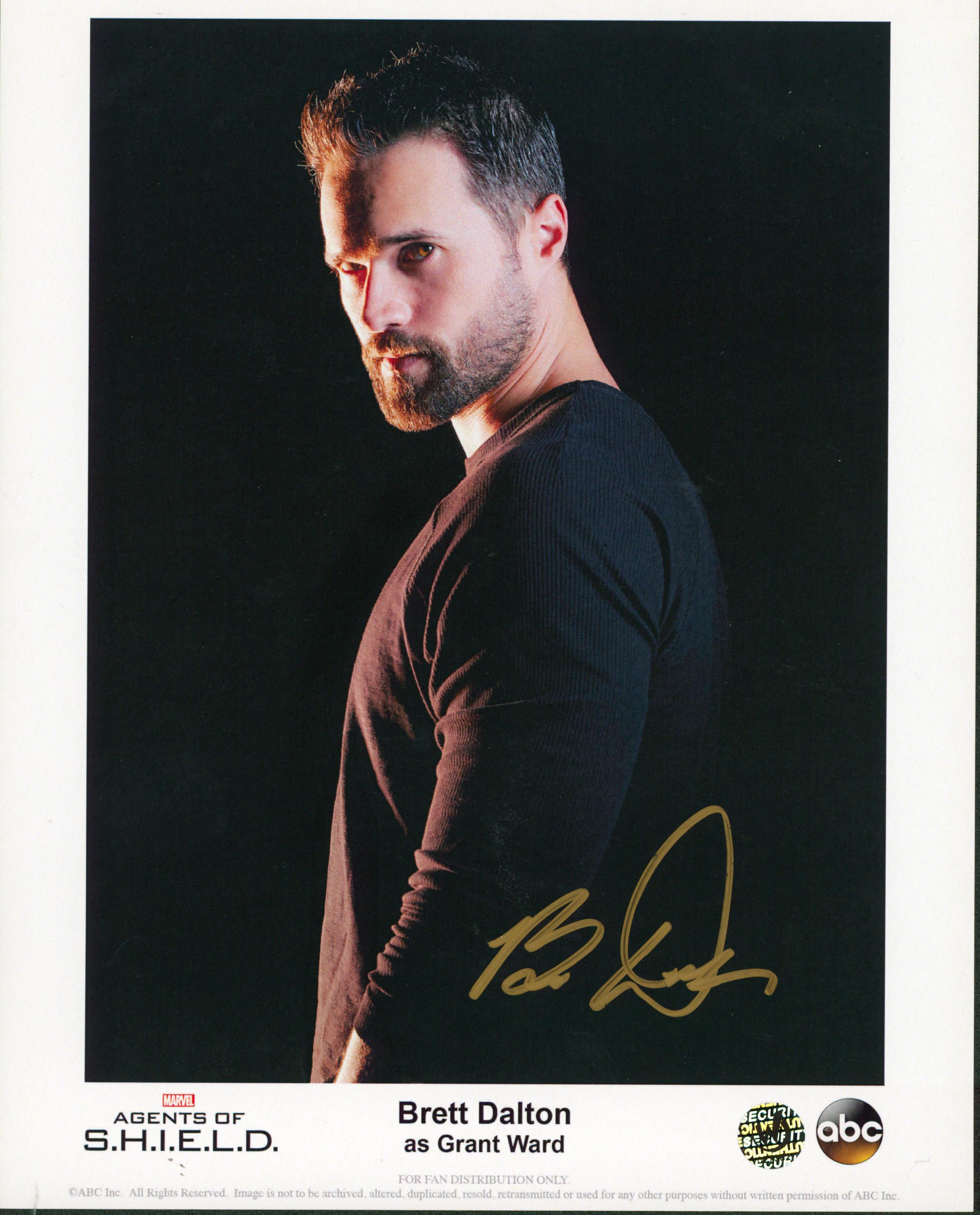 Brett Dalton Marvel Agents of SHIELD Authentic Signed 8x10 Photo Wizard World 8