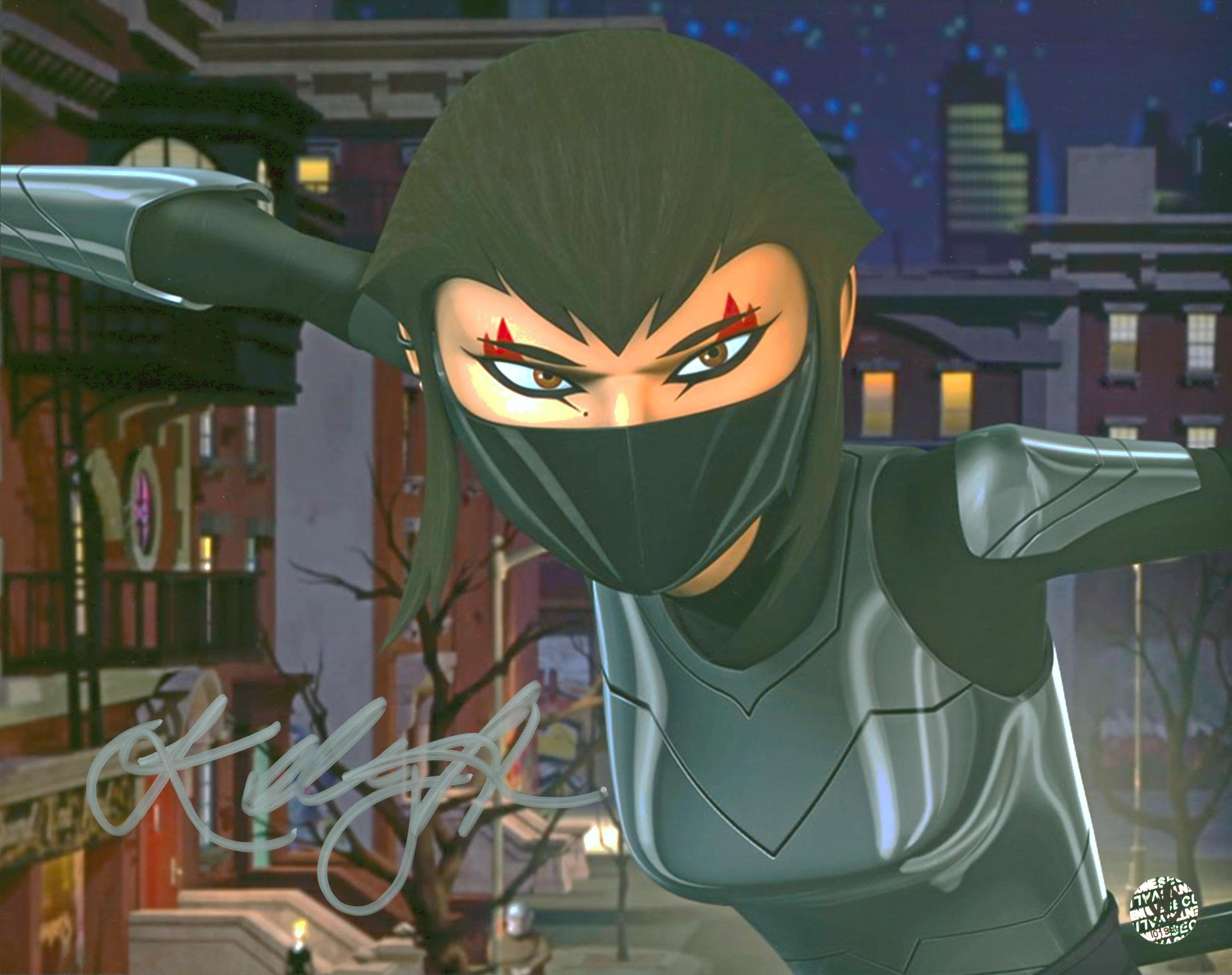 Kelly Hu Teenage Mutant Ninja Turtles Authentic Signed 8x10 Photo Wizard World