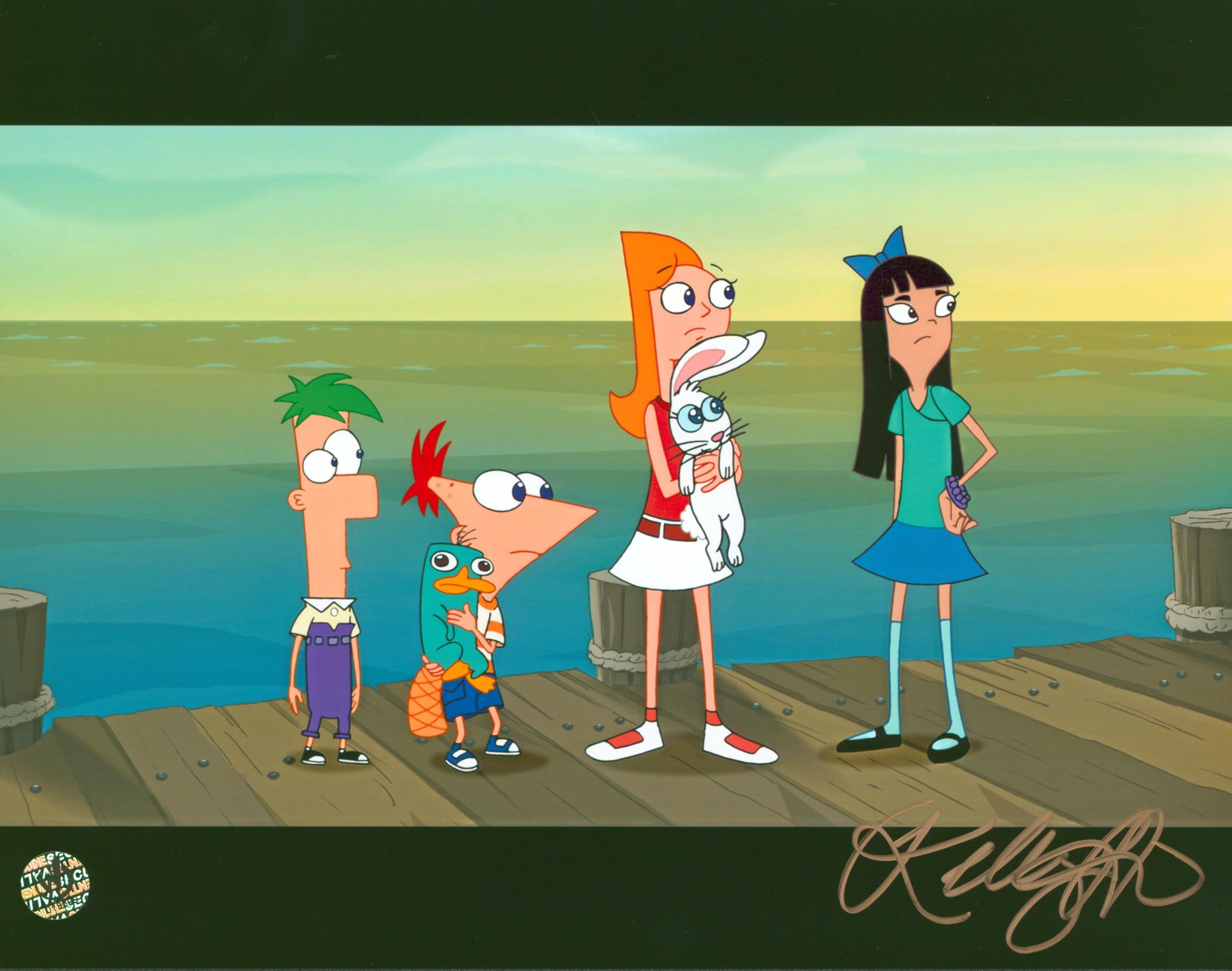 Kelly Hu Phineas and Ferb Authentic Signed 8x10 Photo Autographed Wizard World