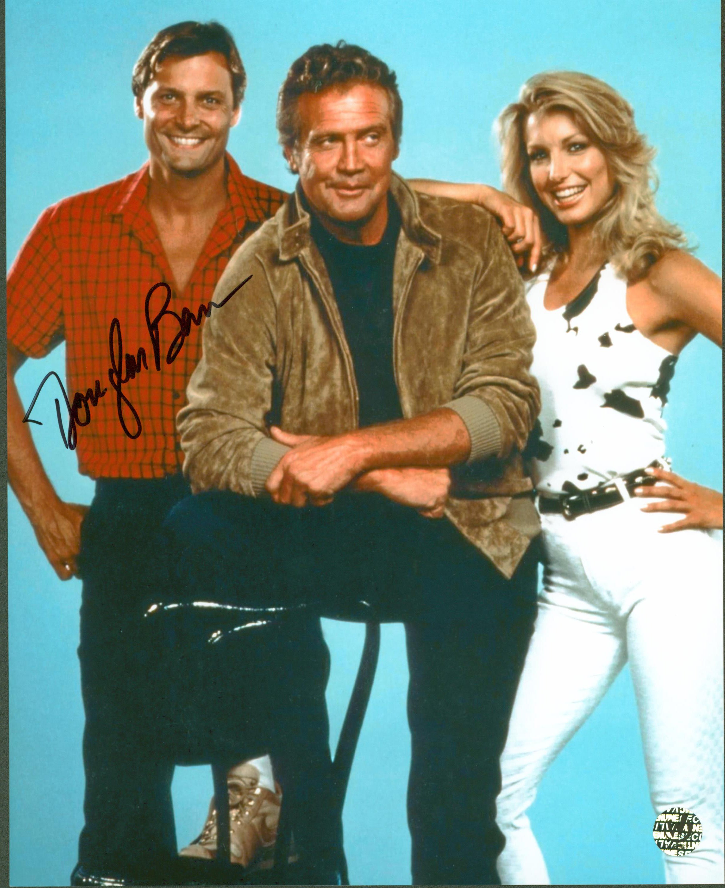 Doug Barr The Fall Guy Authentic Signed 8x10 Photo Autographed Wizard World 2