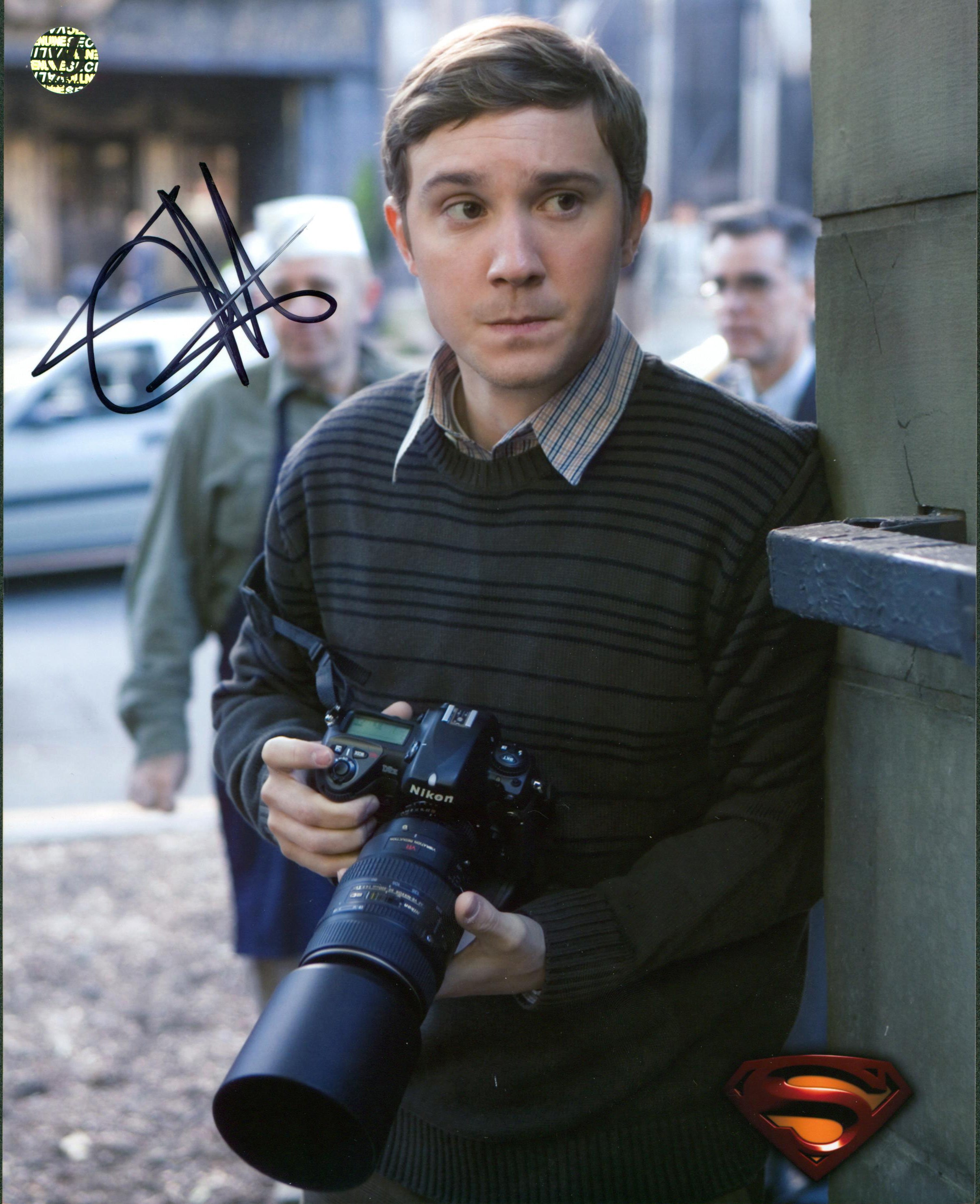 Sam Huntington Superman Returns Authentic Signed 8x10 Photo Wizard World
