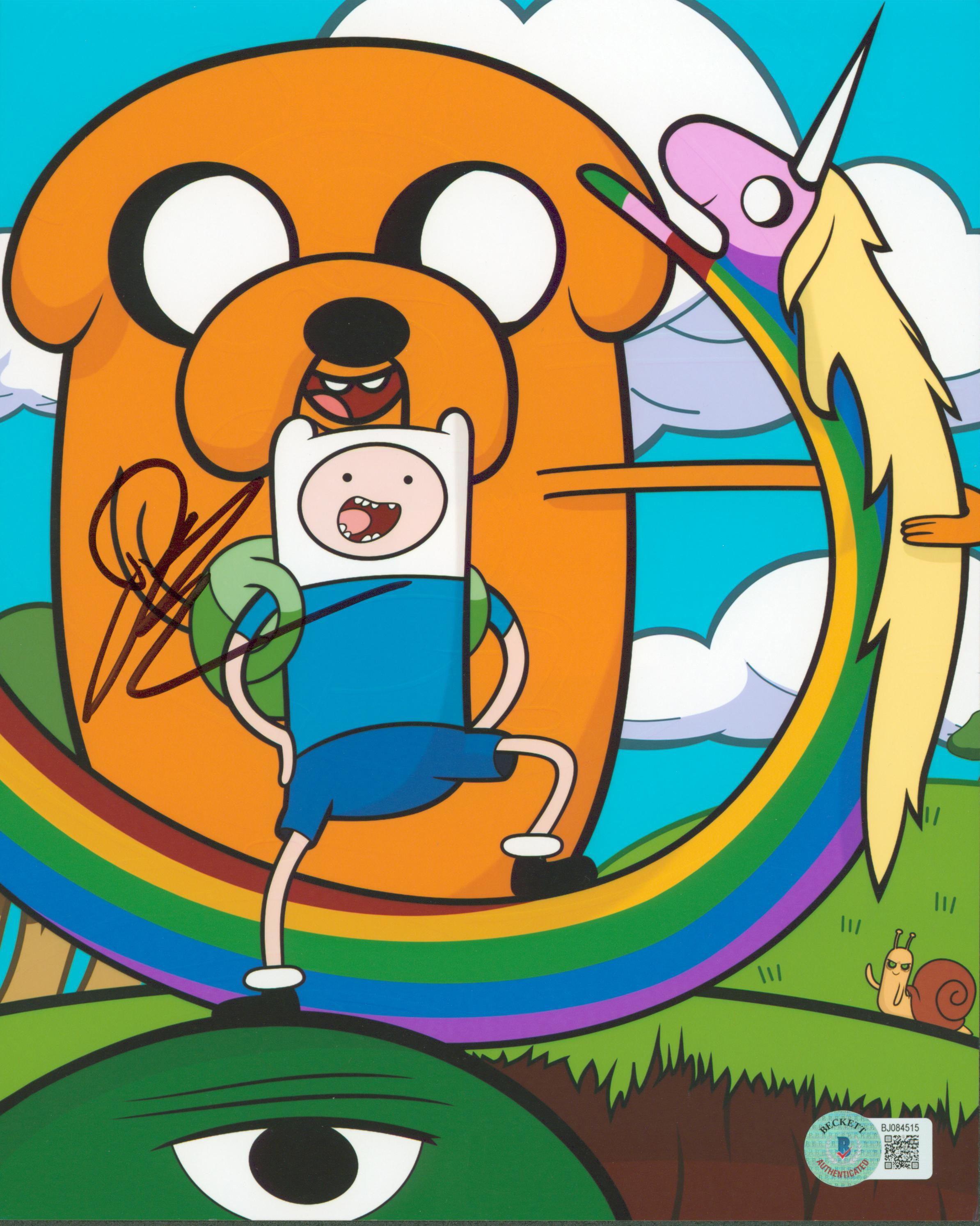 John DiMaggio Adventure Time Authentic Signed 8x10 Photo BAS #BJ084515