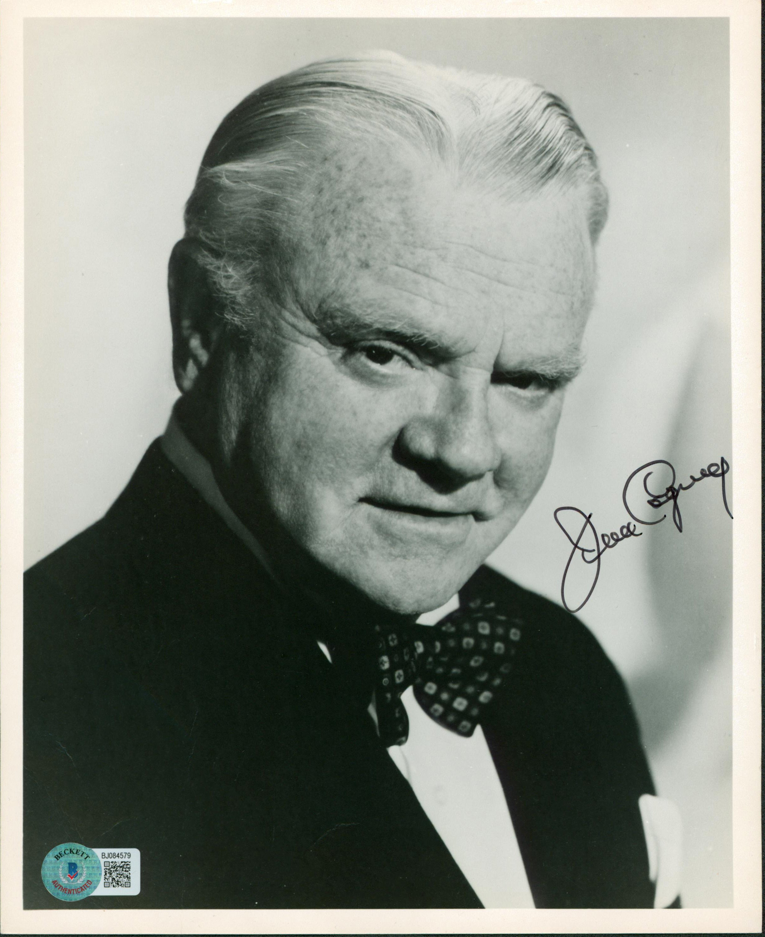 James Cagney The Public Enemy Authentic Signed 8x10 Photo BAS #BJ084579