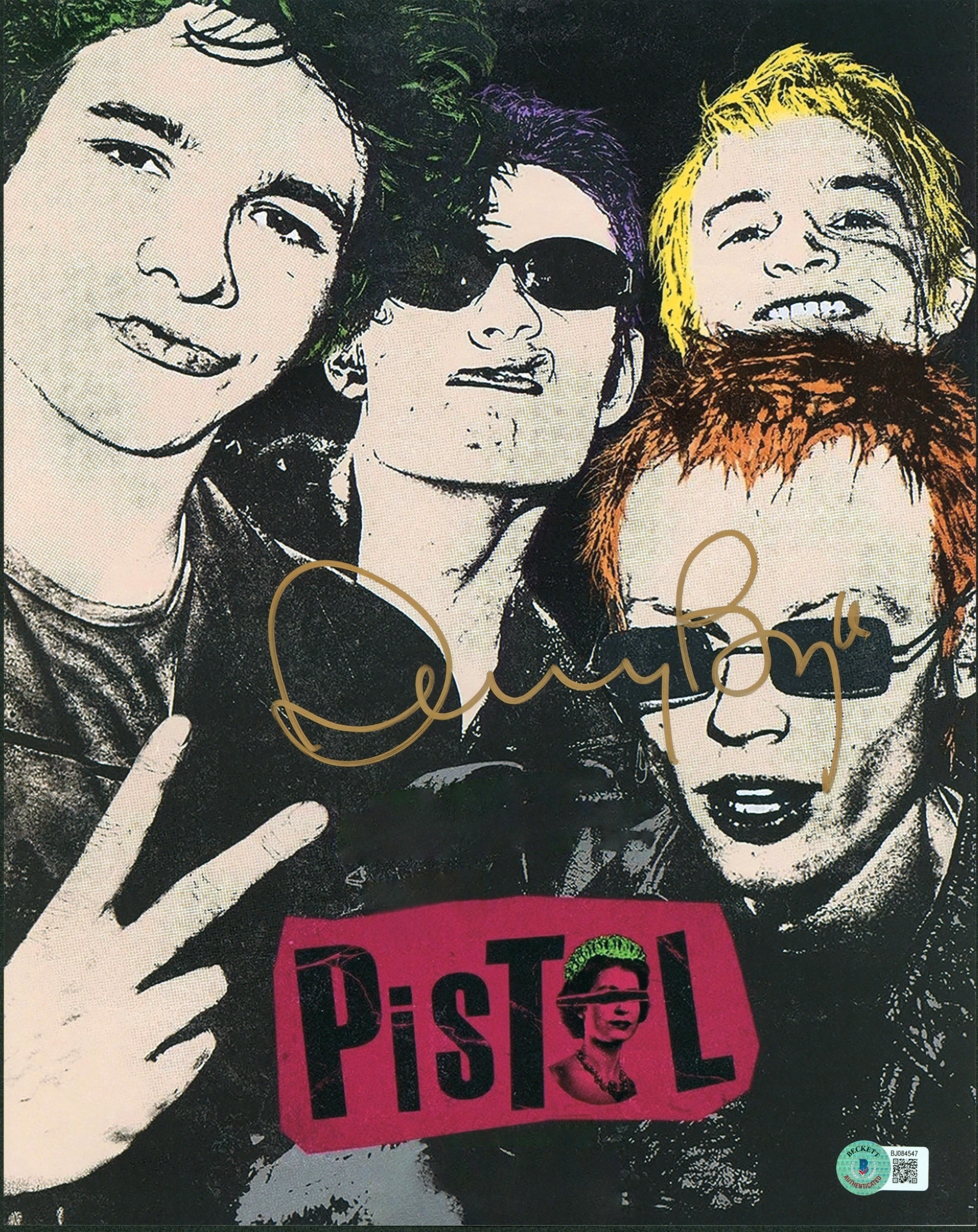 Danny Boyle Pistol Authentic Signed 11x14 Photo Autographed BAS #BJ084547