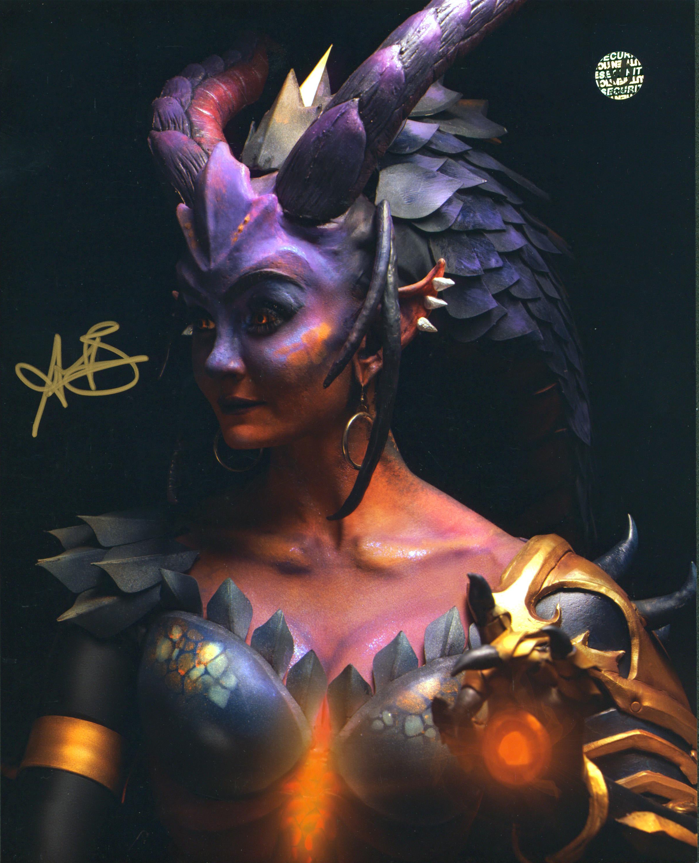 Anjali Bhimani Overwatch Authentic Signed 8x10 Photo w/ Gold Sig Wizard World